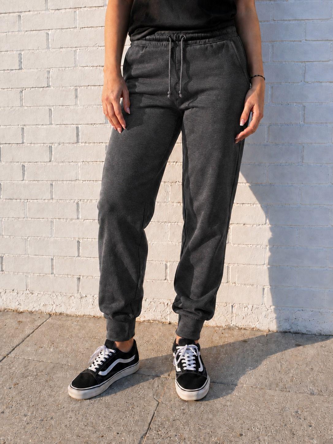 Pantalon De Buzo Con Pu o 240Gr Jogger De Hombre Basico Premium-0