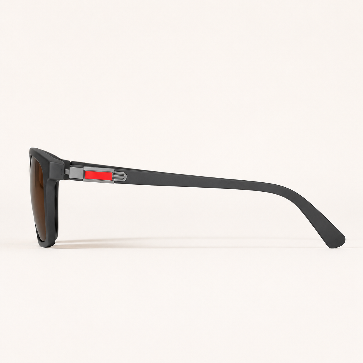 Lentes De Sol Clasicos Cafe Unisex Con Filtro Uv 400 Tr90-2