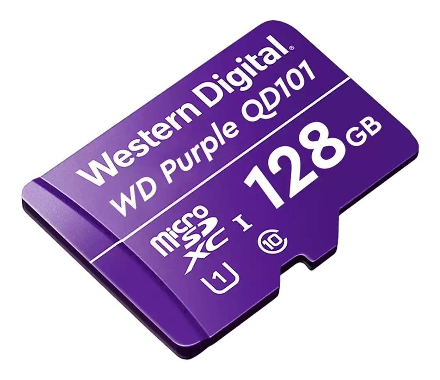 Memoria Microsd Western Digital 128gb Wd Purple - Seguridad-0