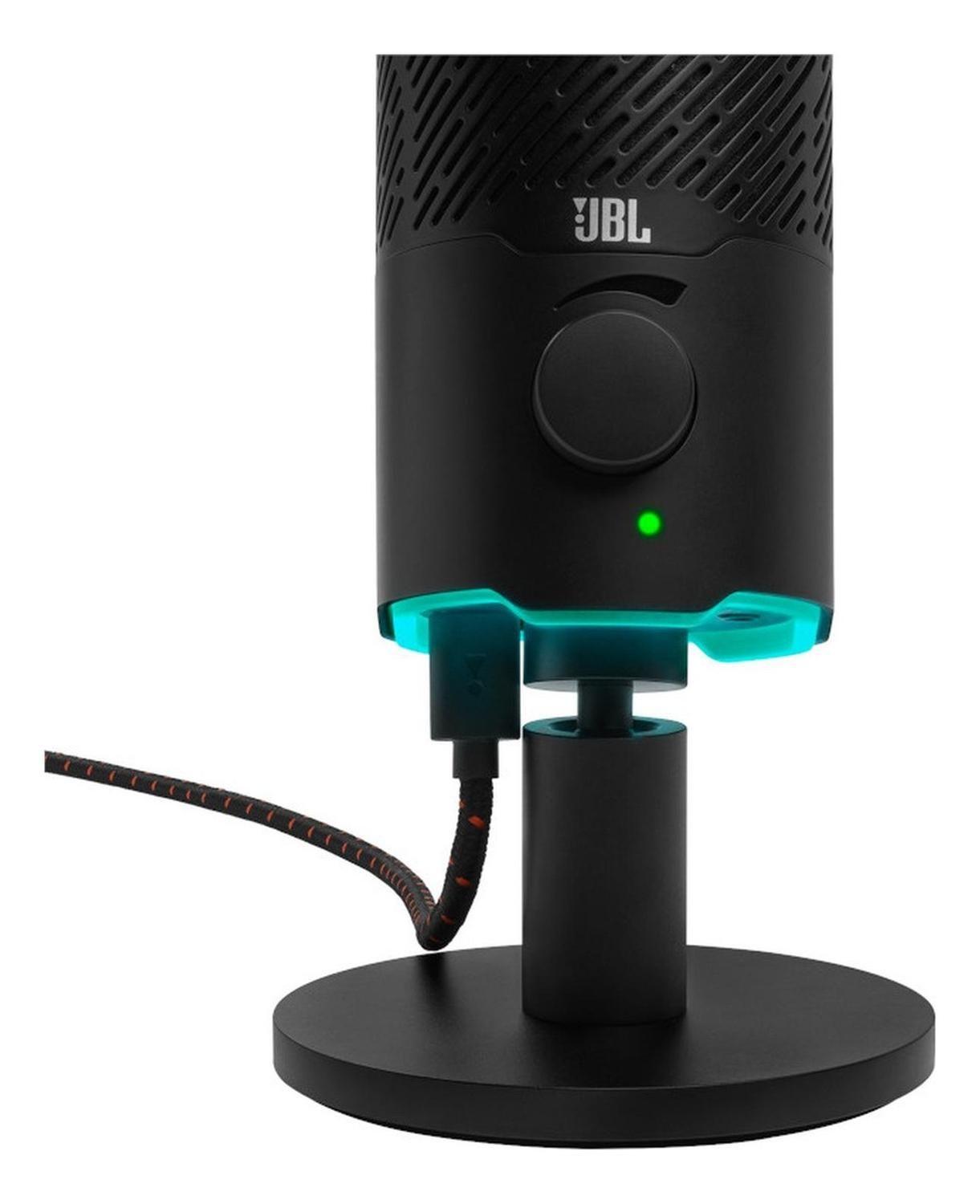 Micrófono Jbl Quantum Stream Condensador Multipatrón Rgb-1
