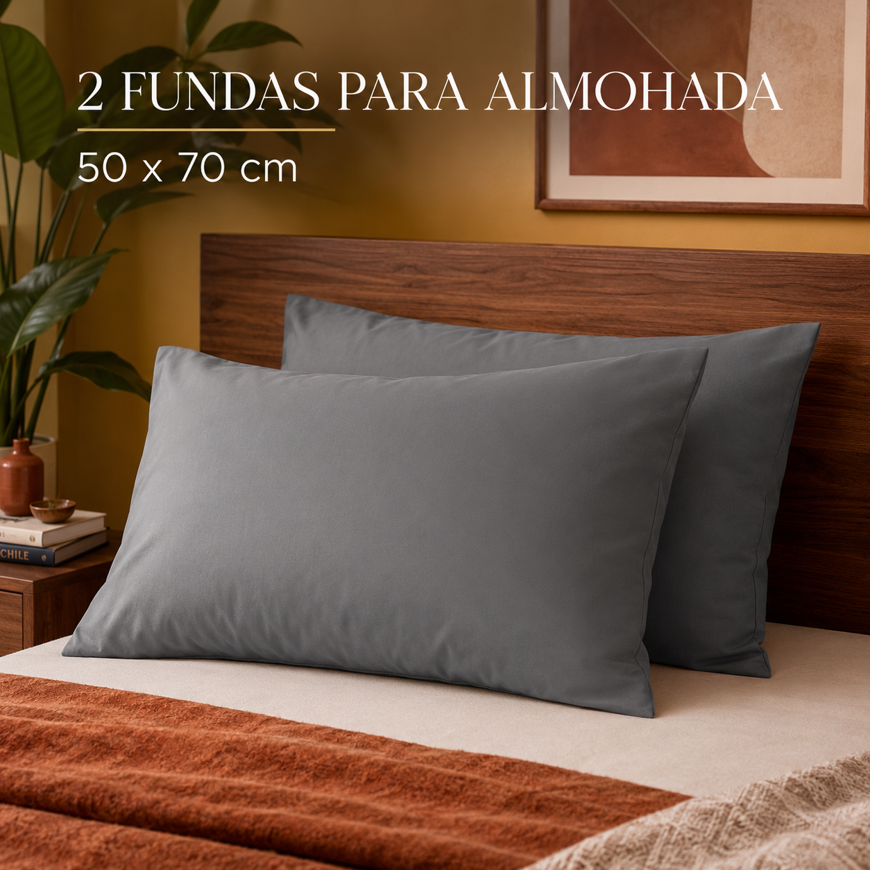 Juego De Sabanas 800 Hilos 2.0 Plazas- 4 Piezas 812-9