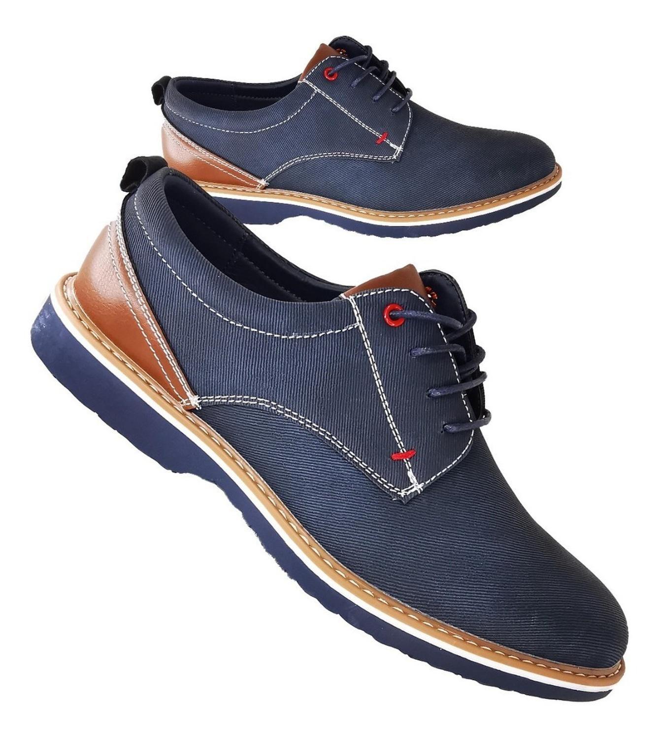 Zapatos Casual Oxfords Ejecutivo Tendencia 1075-2