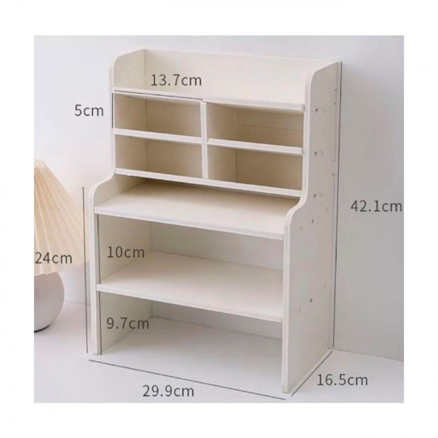 Mueble Organizador 8 Compartimentos Blanco - 42cm de Alto-1