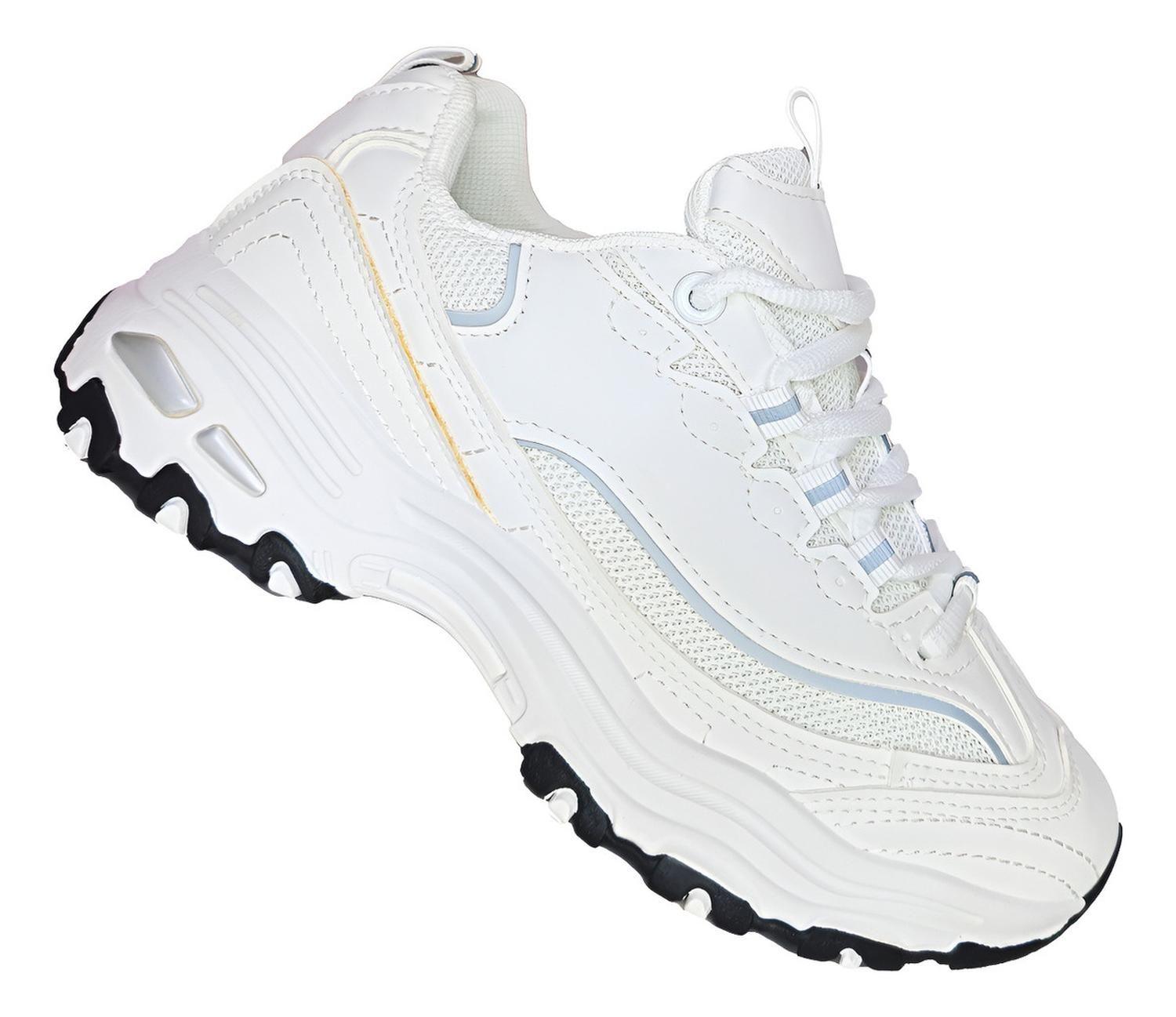 Zapatillas Deportivas Blancas Diseño Moderno Y Elegante 7616-1