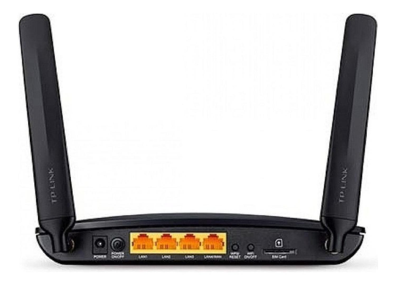 Router 4g Lte Chip Sim Wifi Lan Dual Band Ac750 Tplink Mr200-3