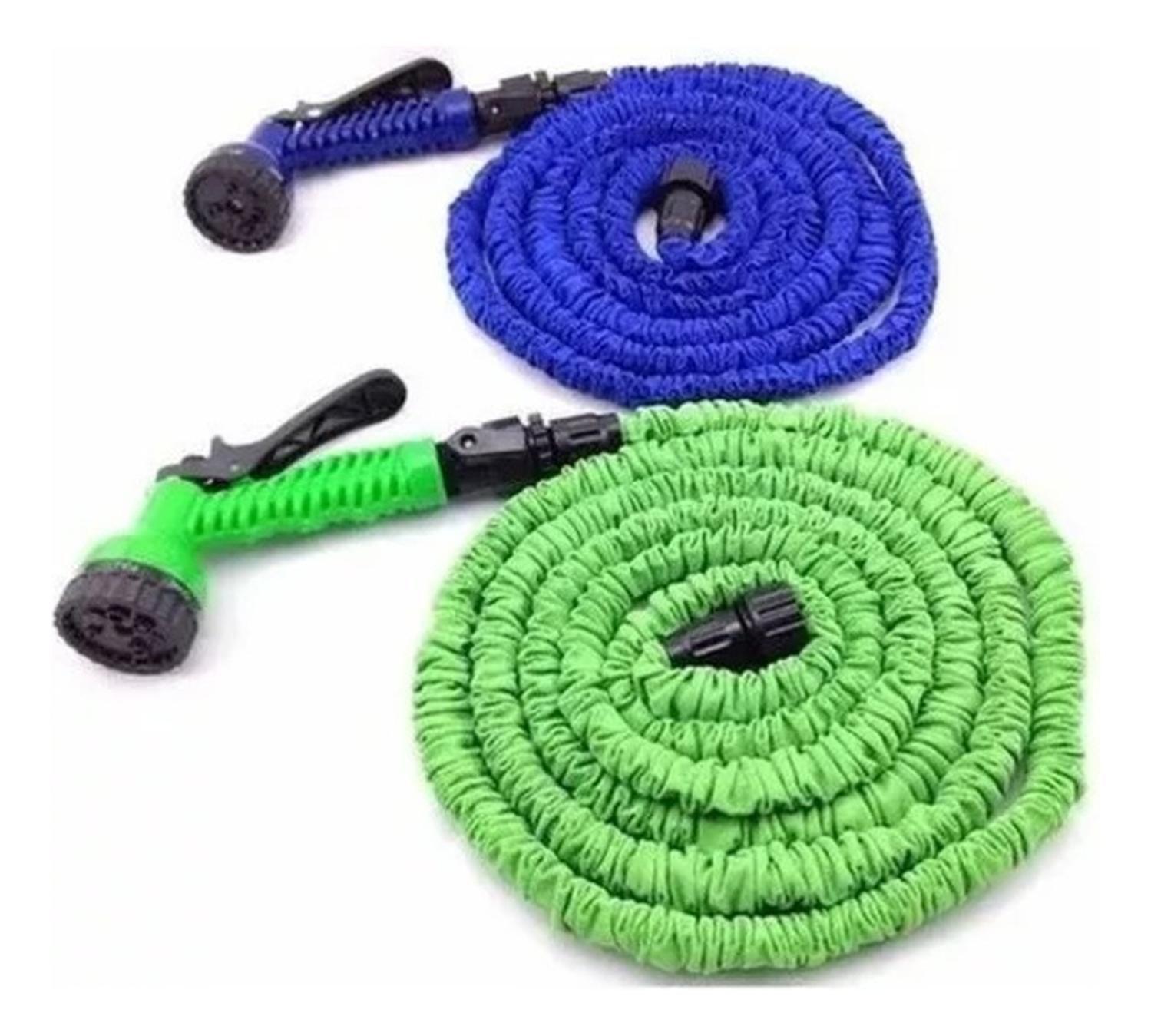 Manguera Magica Expandible 30m Azul Y Verde Enviada Al Azar-0