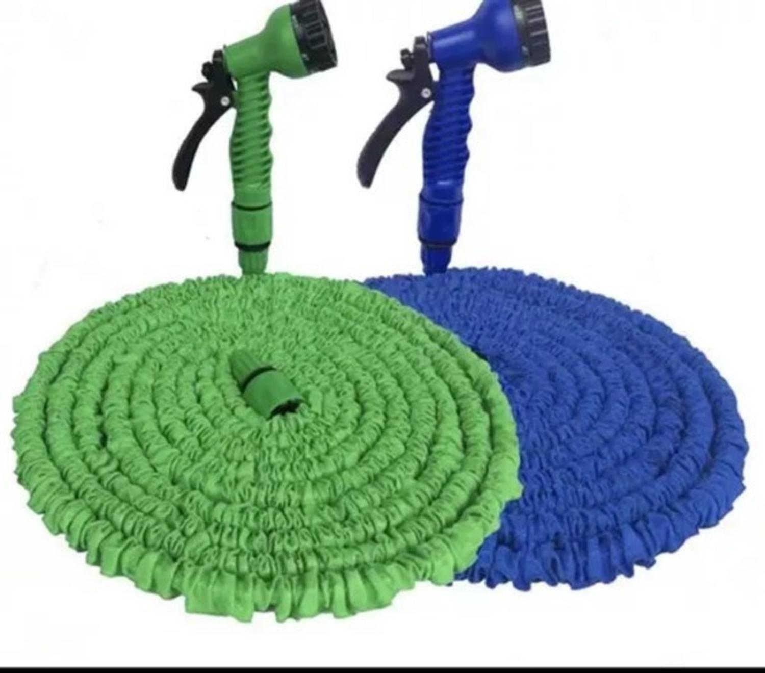 Manguera Magica Expandible 30m Azul Y Verde Enviada Al Azar-1