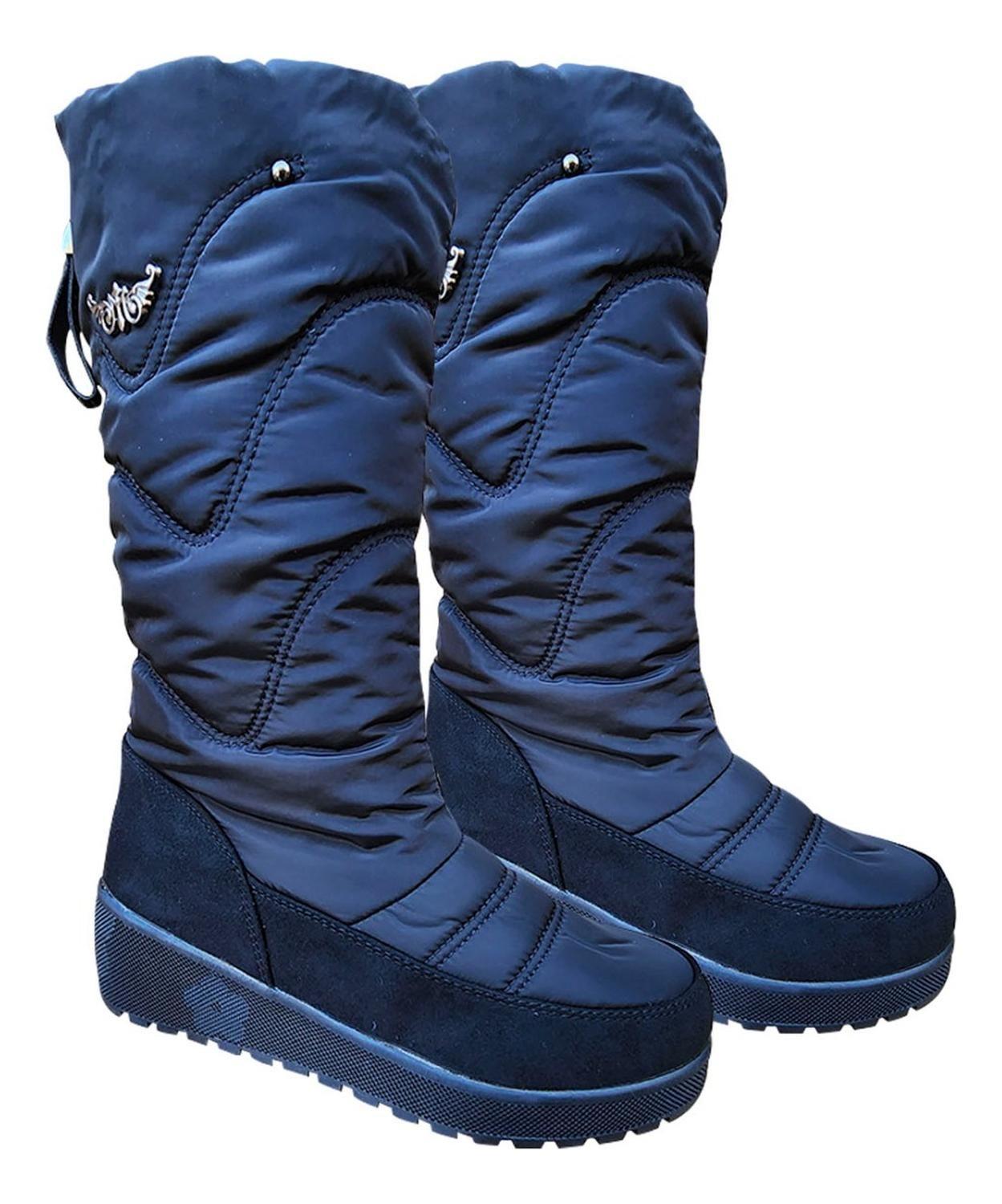 Botas Impermeables Forradas Completa Invierno Mujer - 7232-2