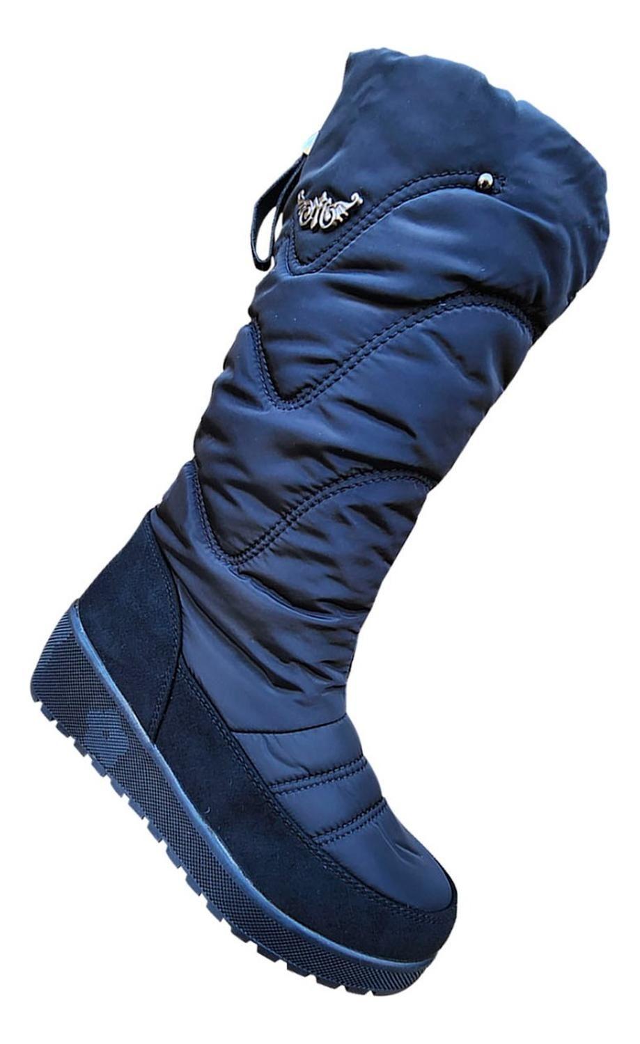 Botas Impermeables Forradas Completa Invierno Mujer - 7232-0