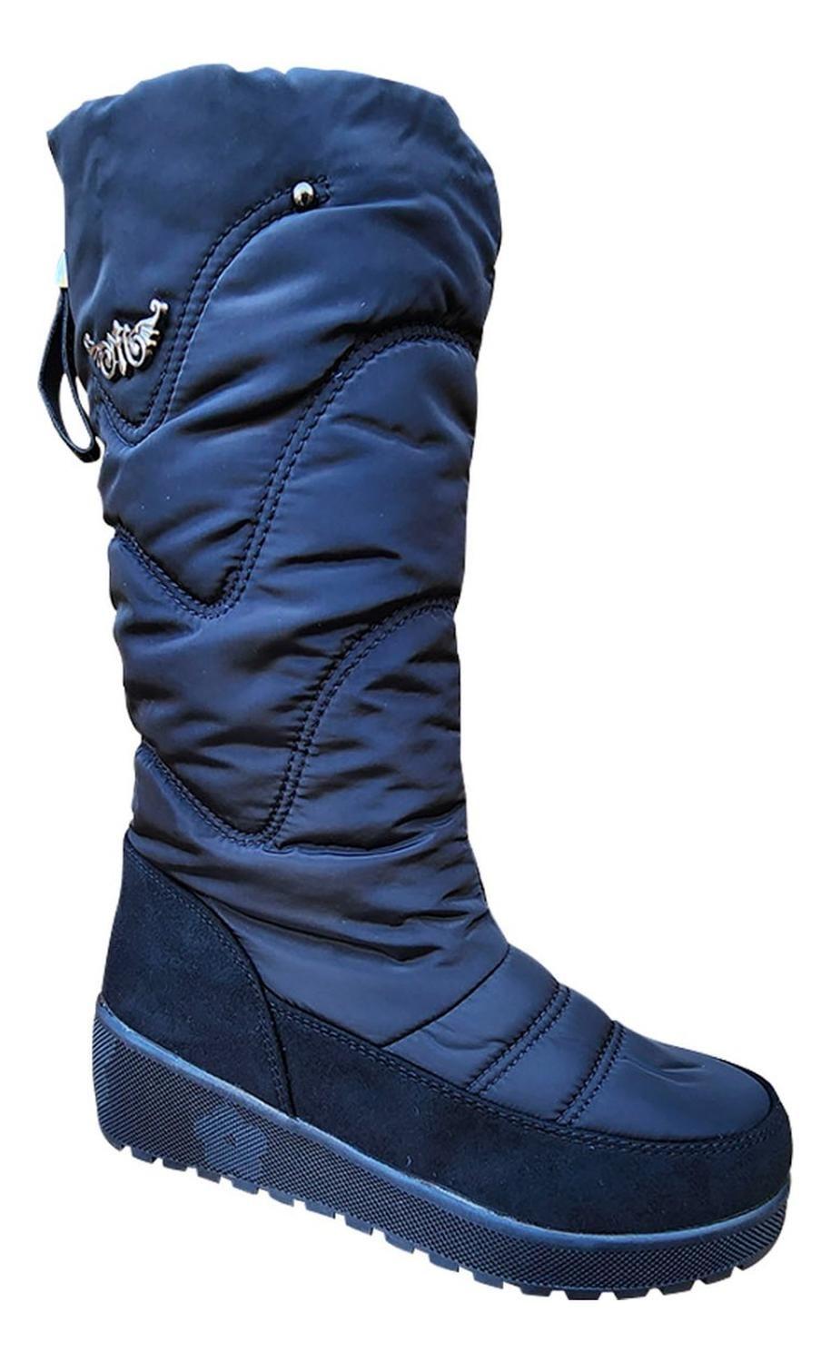 Botas Impermeables Forradas Completa Invierno Mujer - 7232-1