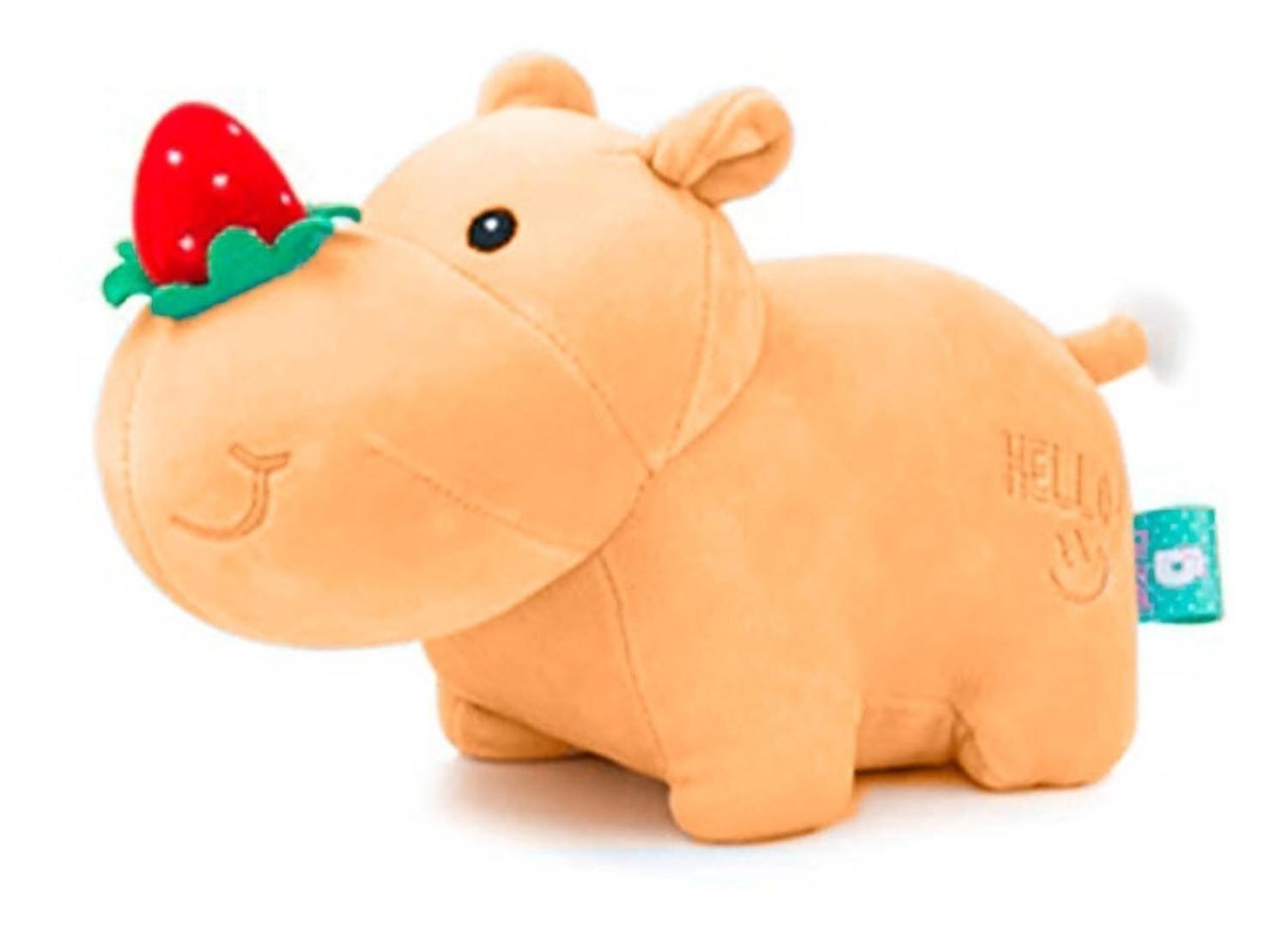 Rinoceronte De Peluche Nariz Frutilla - Colores-0