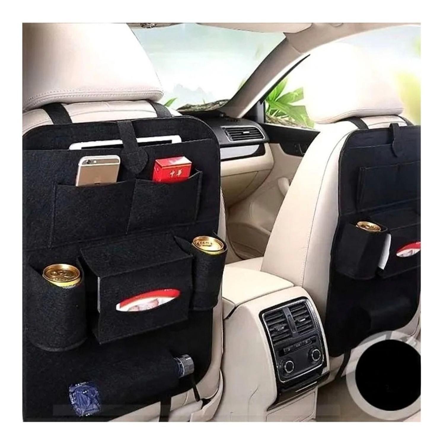 Bolso Organizador Para Asiento Trasero De Auto Colores-1