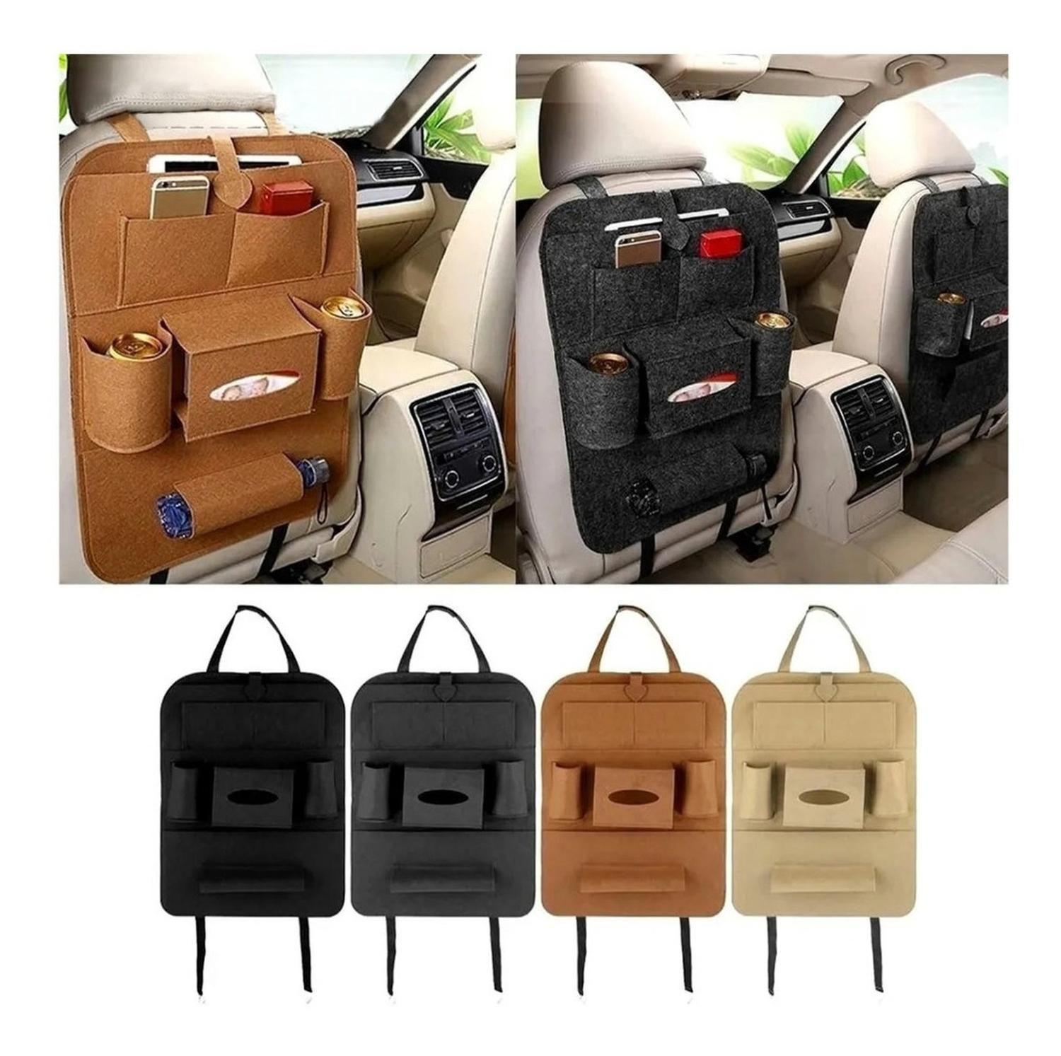 Bolso Organizador Para Asiento Trasero De Auto Colores-2