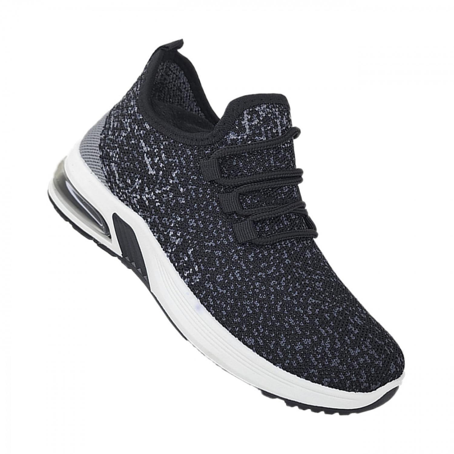 Zapatillas Deportivas Air Running Mujer Negro/Gris 3207-0