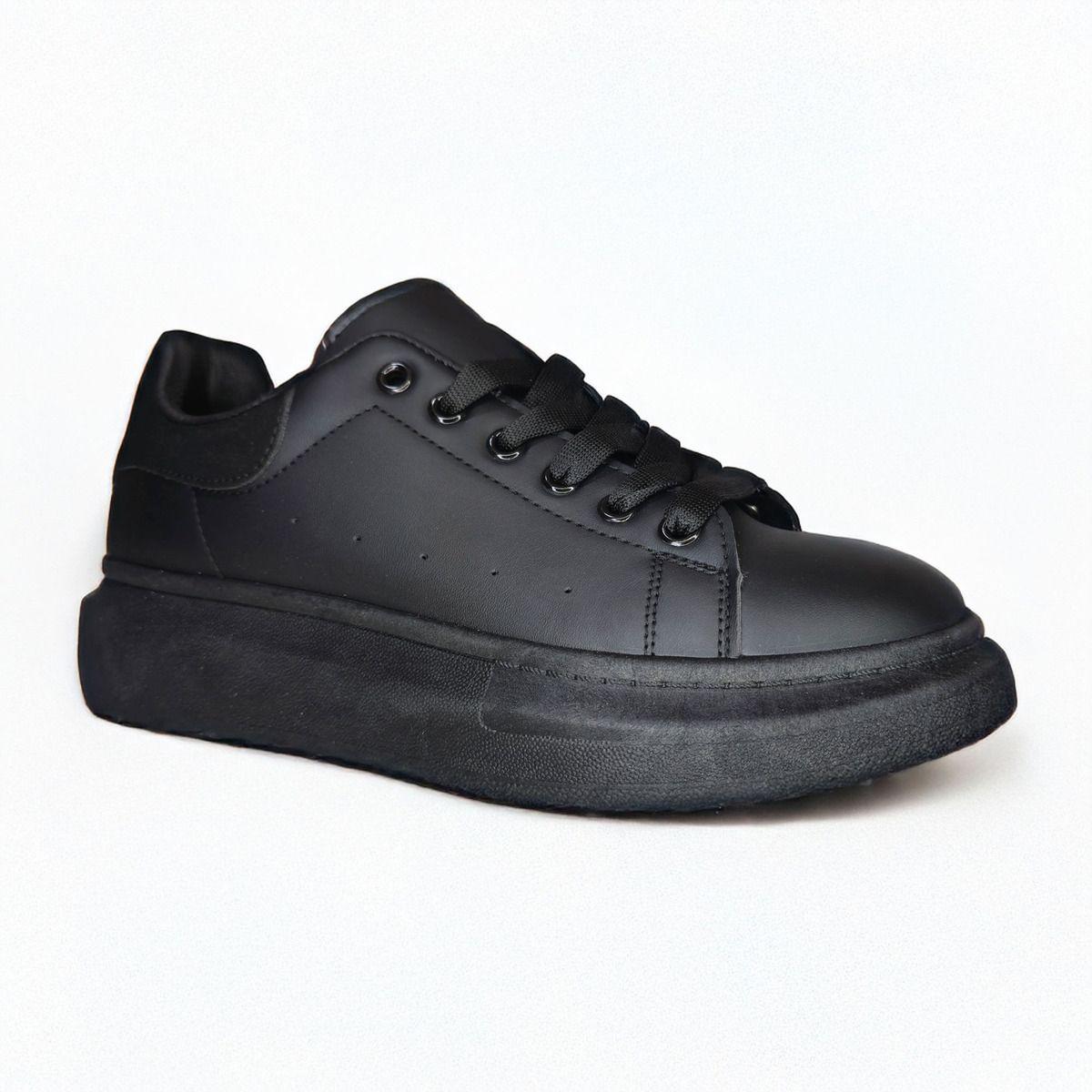Zapatillas Cómodas Ligeras| Urbanas Negras  - 7694-0