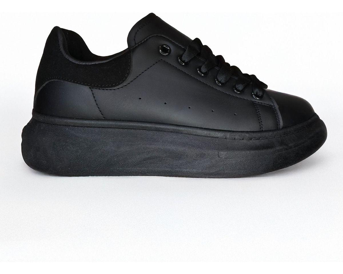 Zapatillas Cómodas Ligeras| Urbanas Negras  - 7694-1
