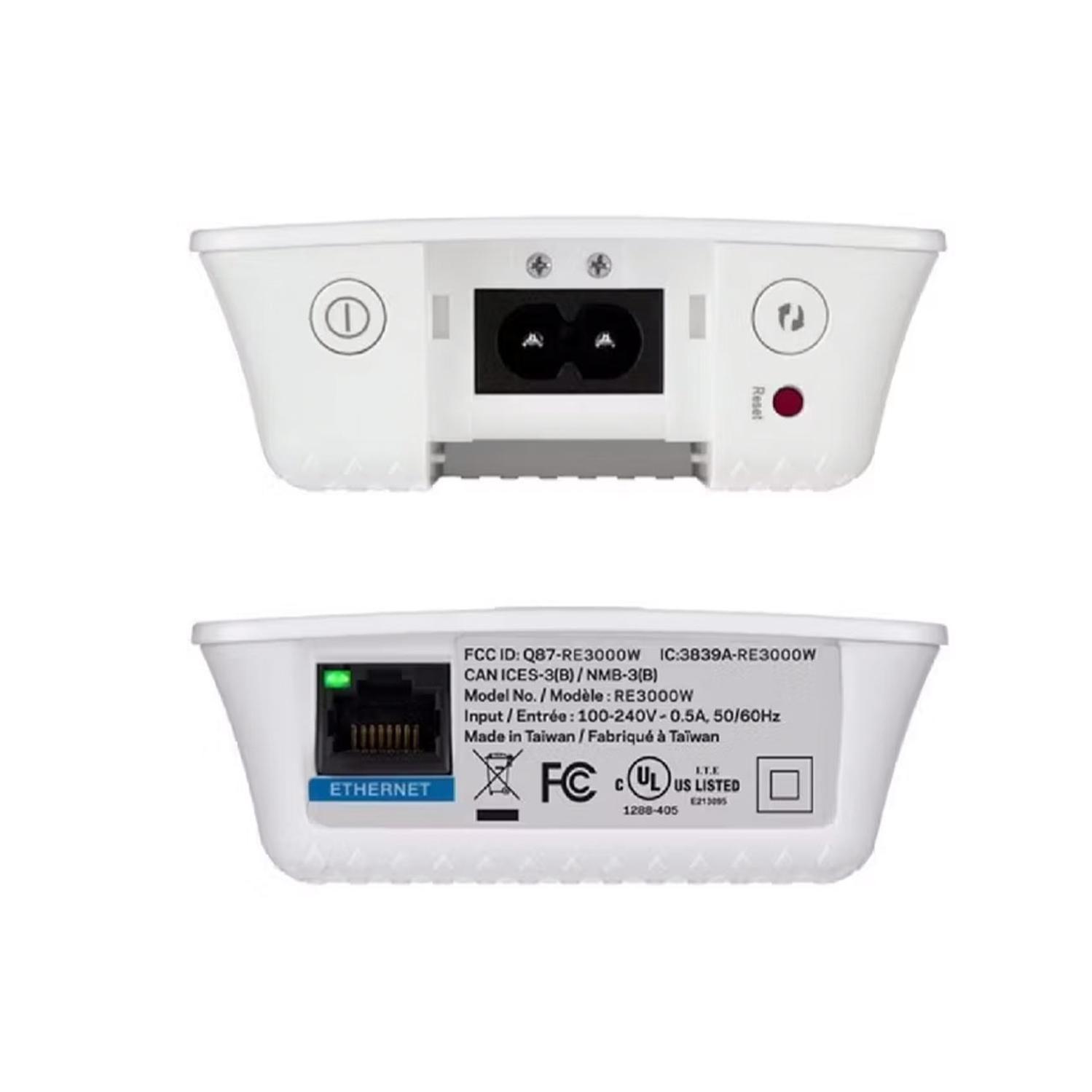 Extensor Wifi Linksys N300 Re3000w Con Puerto De Red 2.4ghz-2