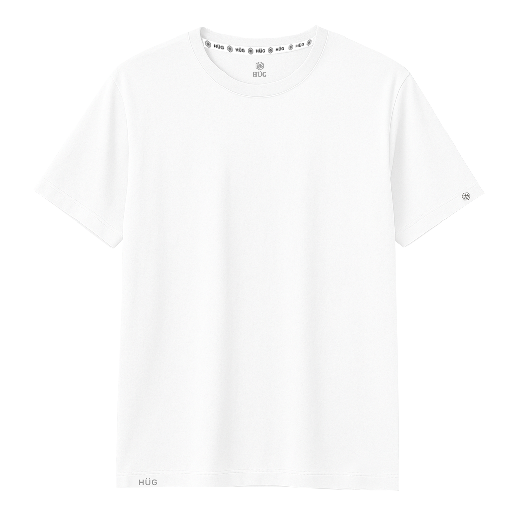 HÜG Polera Manga Corta 100% Algodón Pima-0