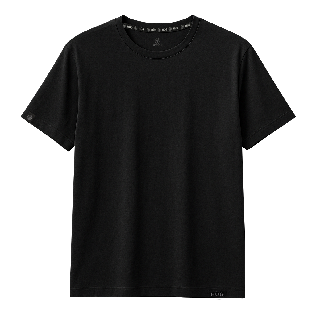 HÜG Polera Manga Corta 100% Algodón Pima-0