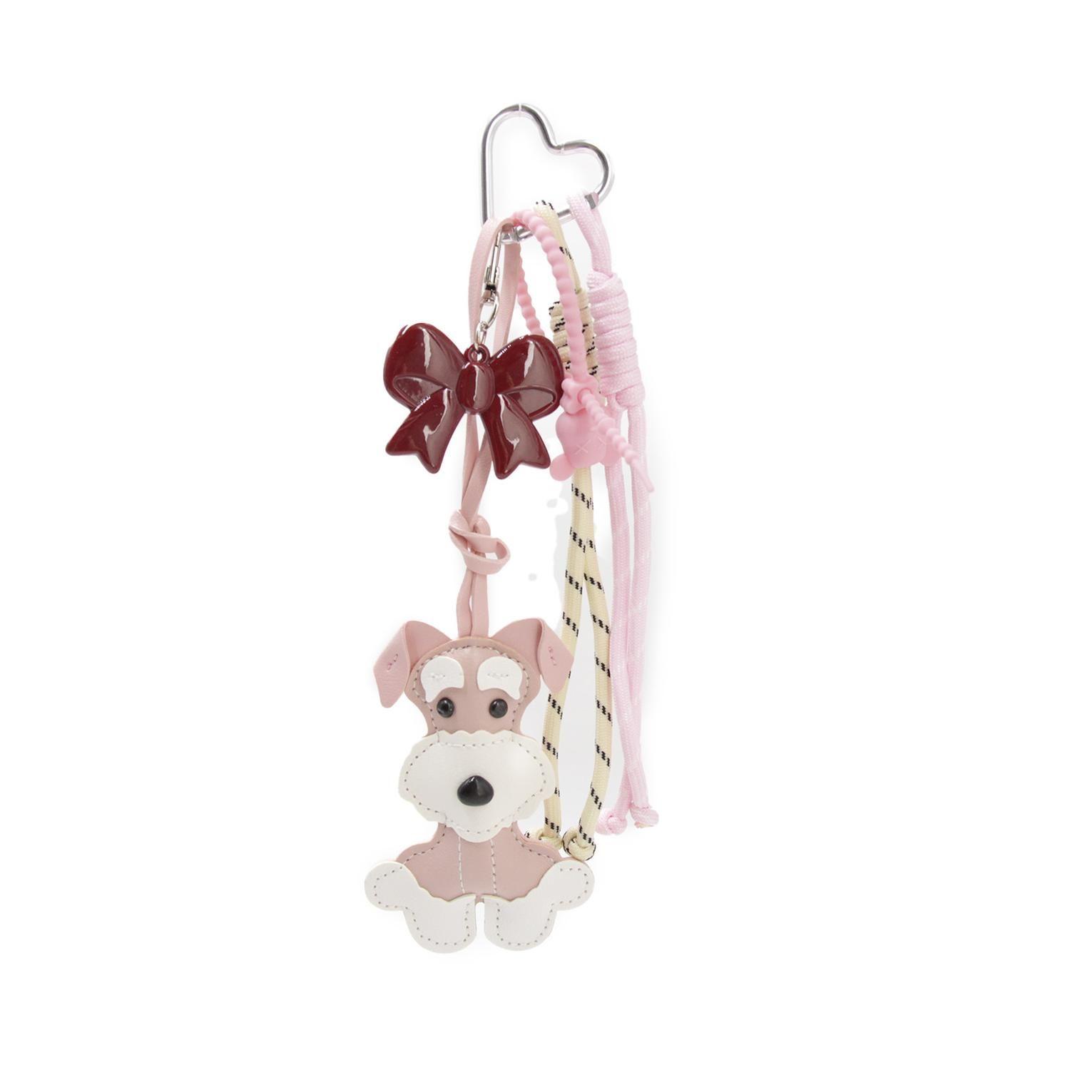 Llavero Charm Colgante Perrito Schnauzer Para Bolso 25cm-3