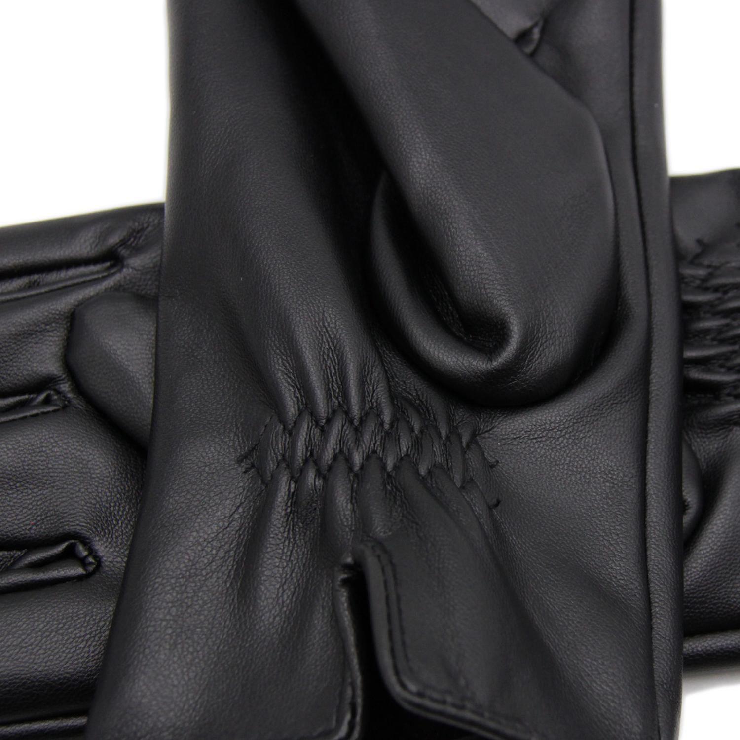 Guantes de cuerina básico-2