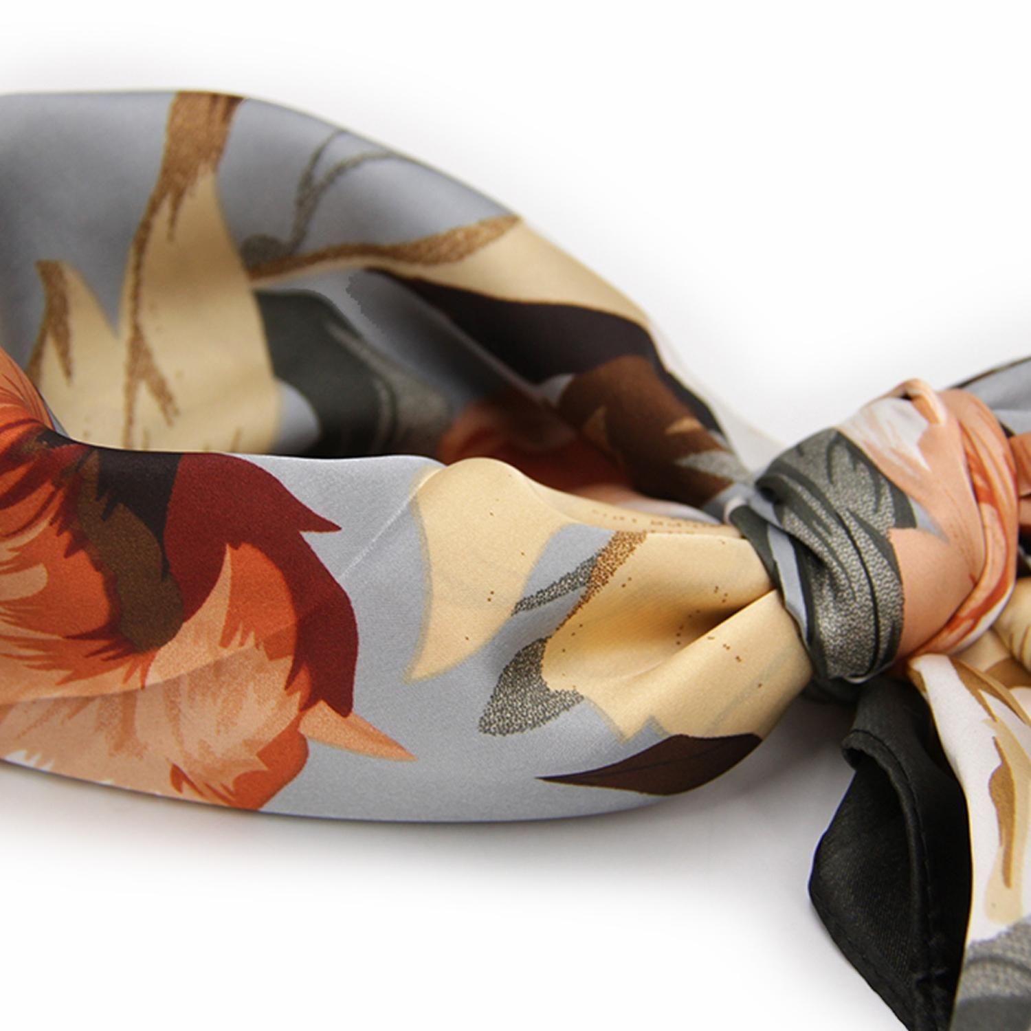 Pañuelo mediano de mujer tipo seda 90x90 170-3