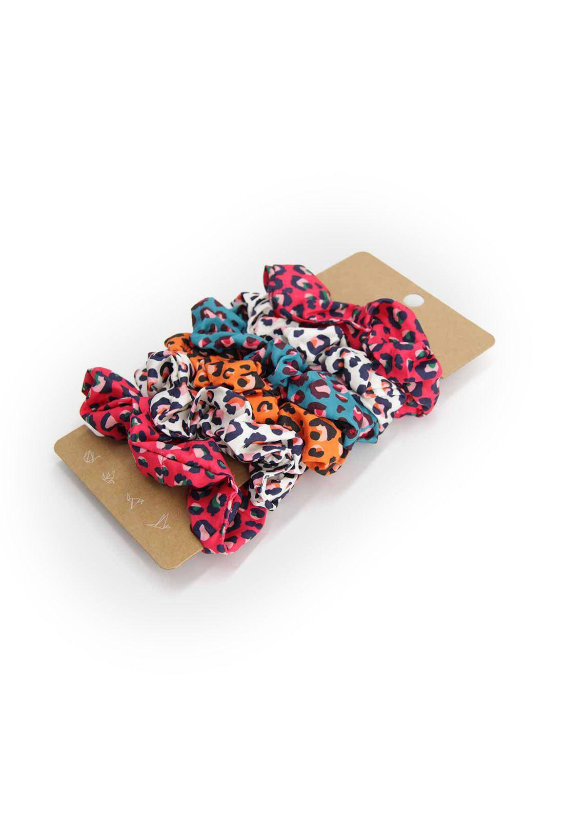 Set scrunchies animal print Accesoría-1
