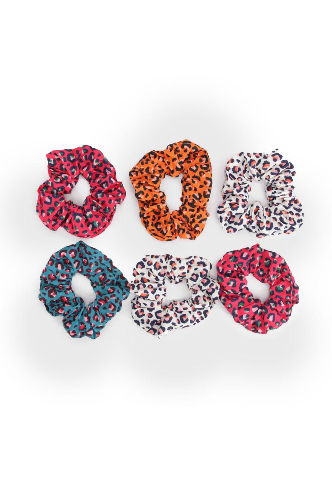 Set scrunchies animal print Accesoría-2