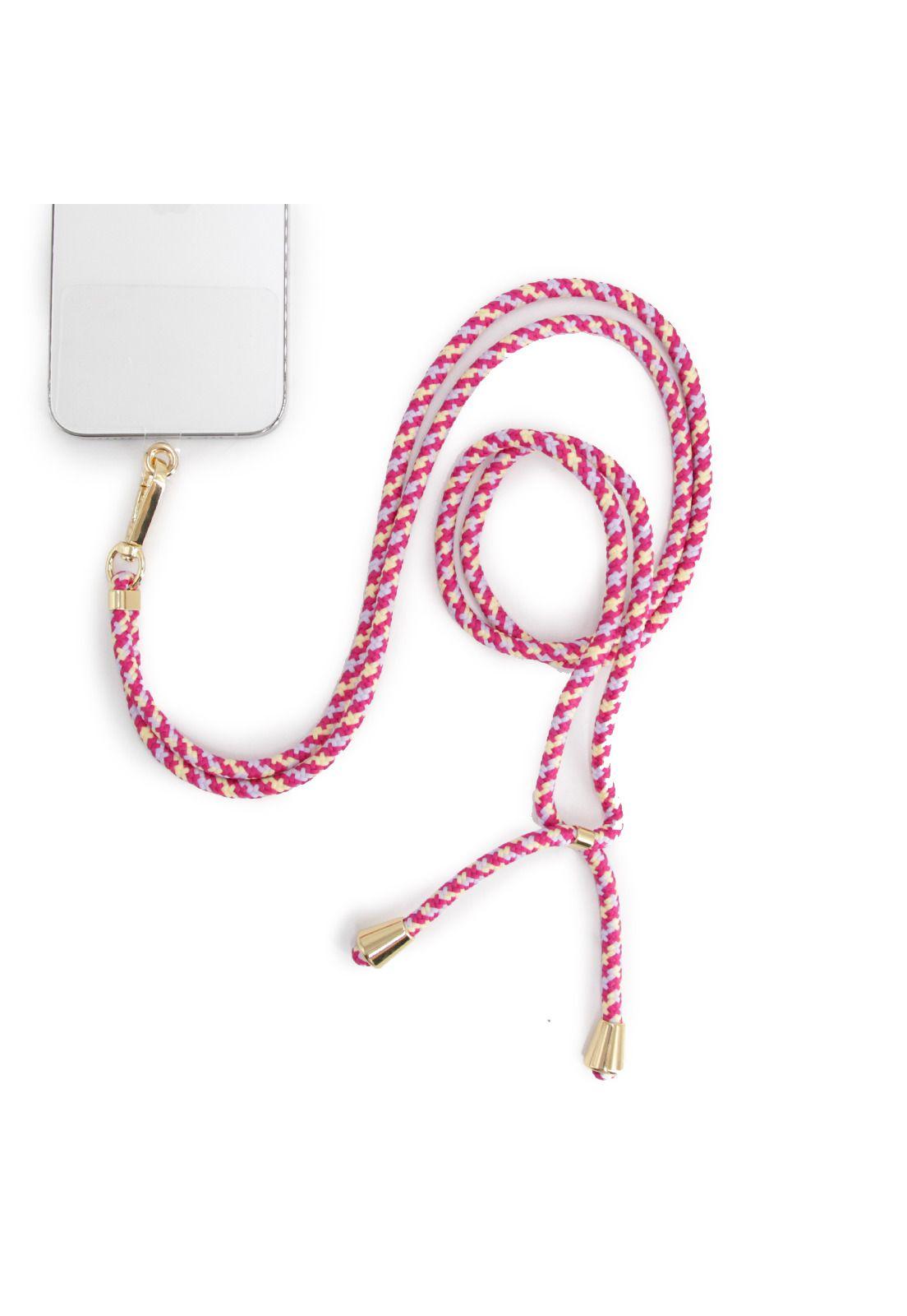 Strap para celulares cuerda con diseño -0