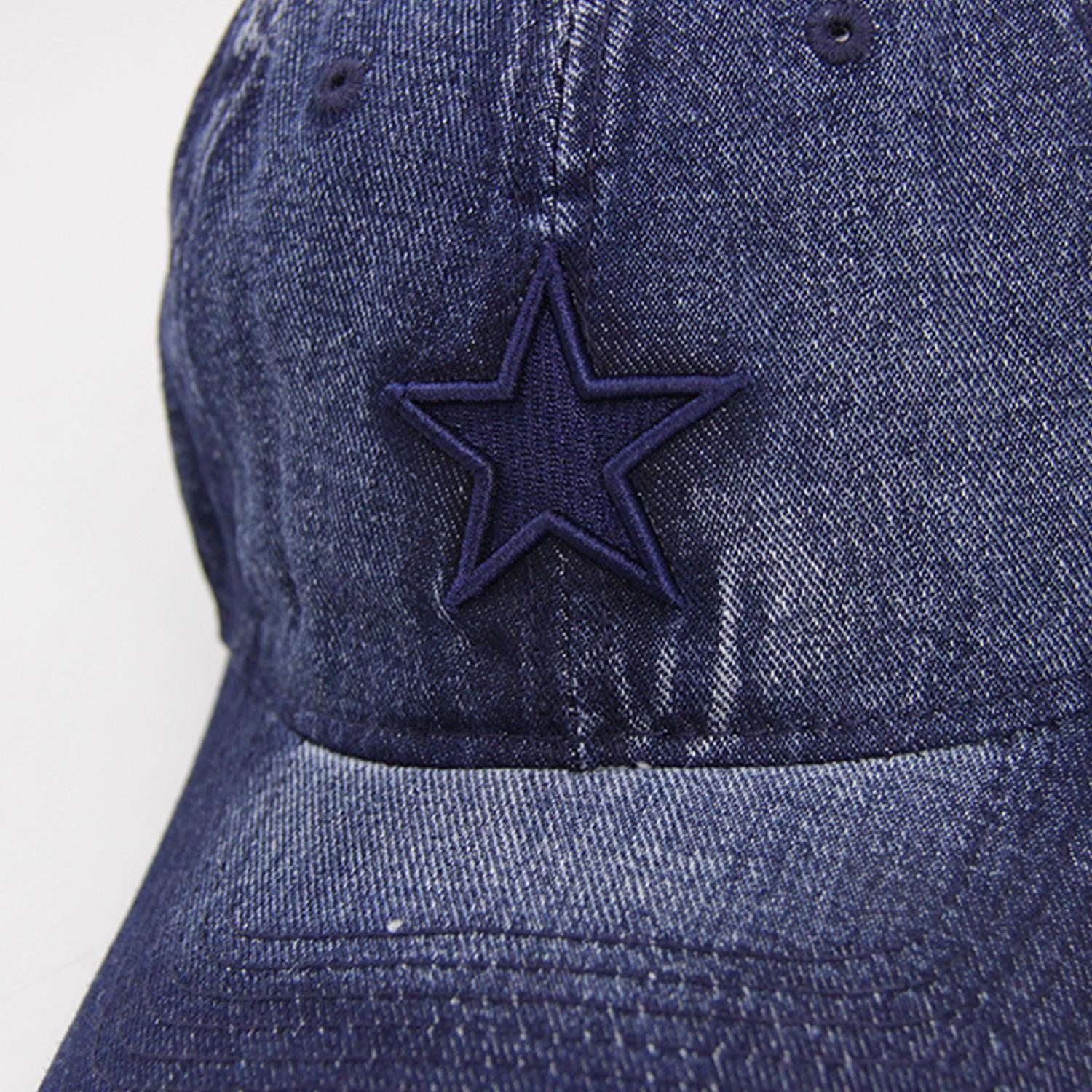 Gorra Jockey Denim Con Estrella Para Adultos-2