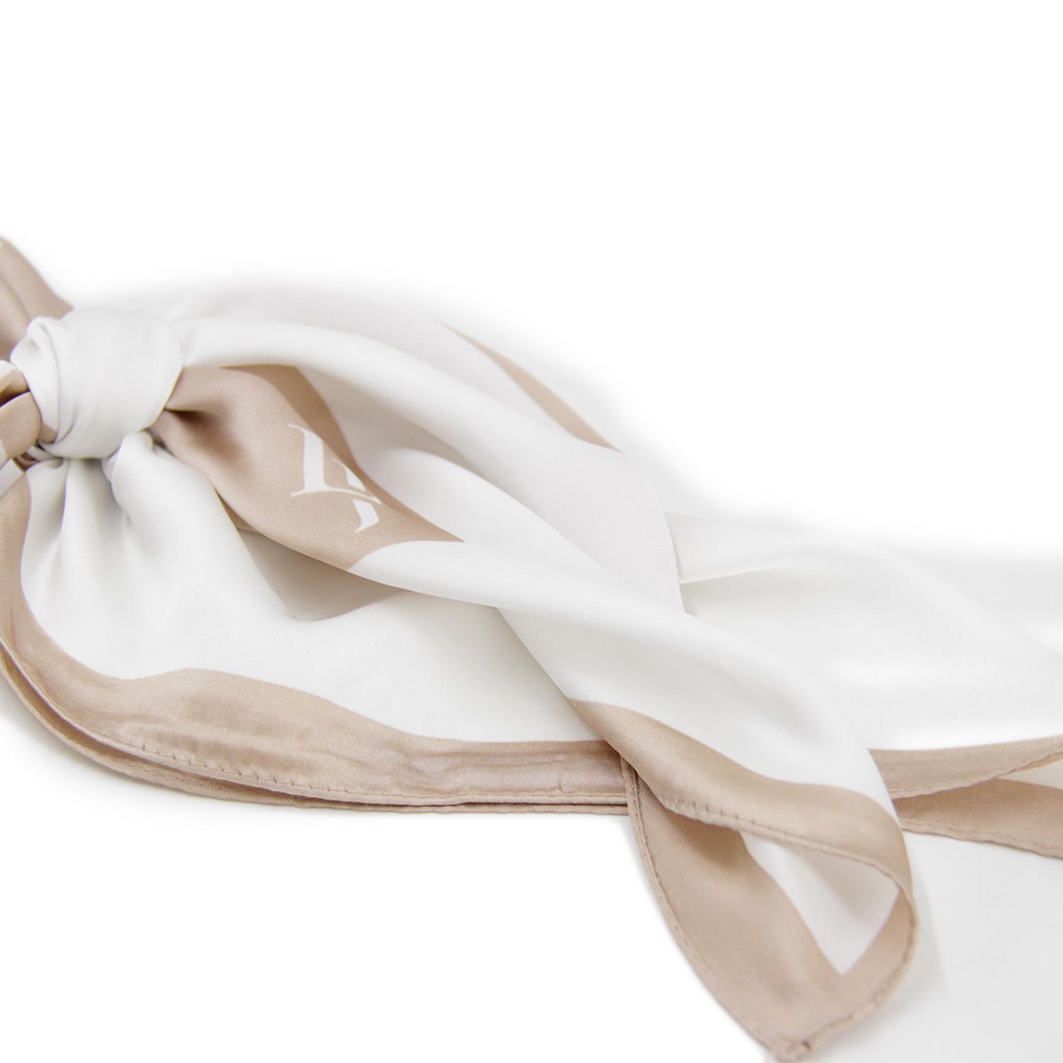 Pañuelo de satín nude-2