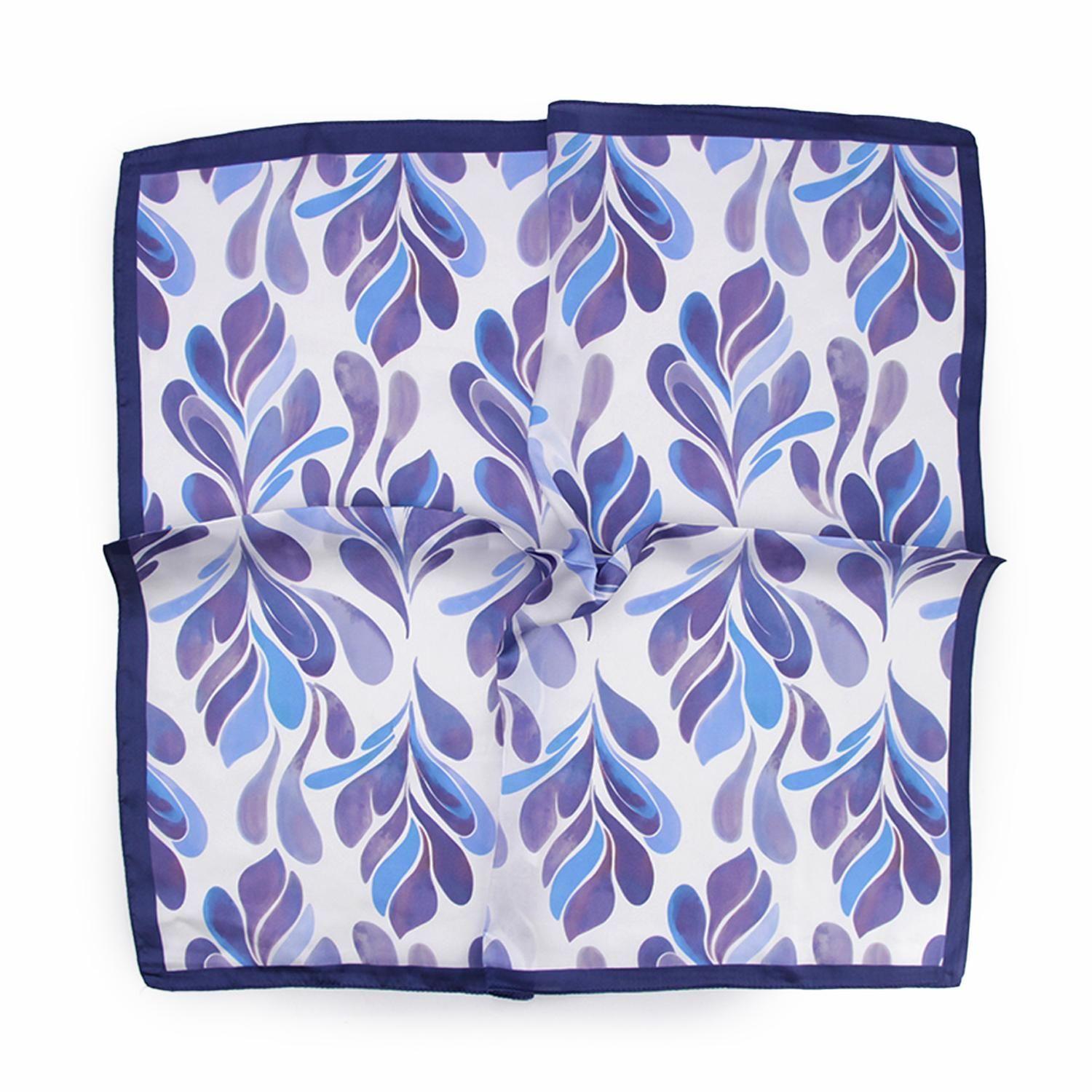 Pañuelo tipo seda 70 x 70 estampado casual elegante-1