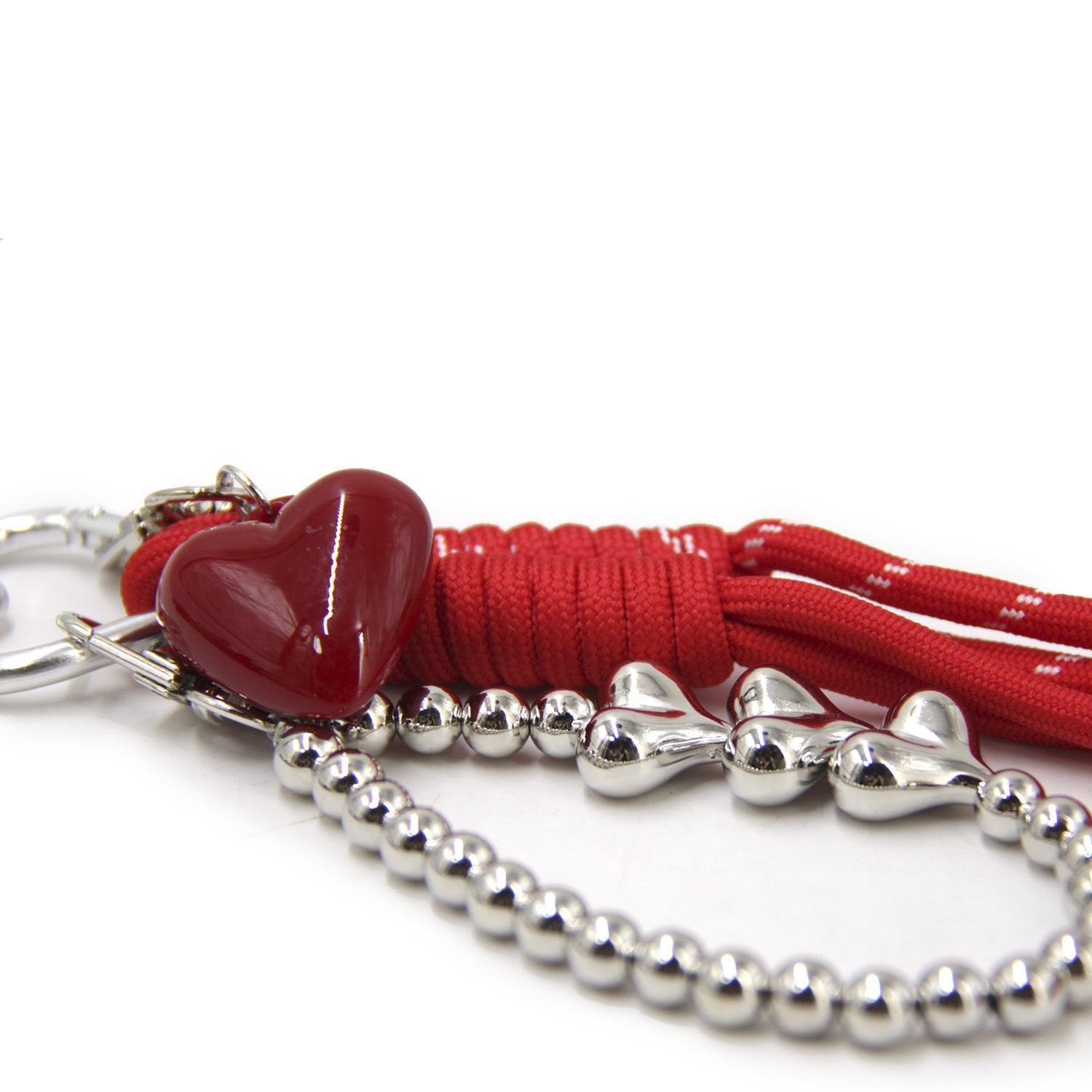 Llavero Charm Colgante Corazón Love Pulsera Para Bolso 22cm-4