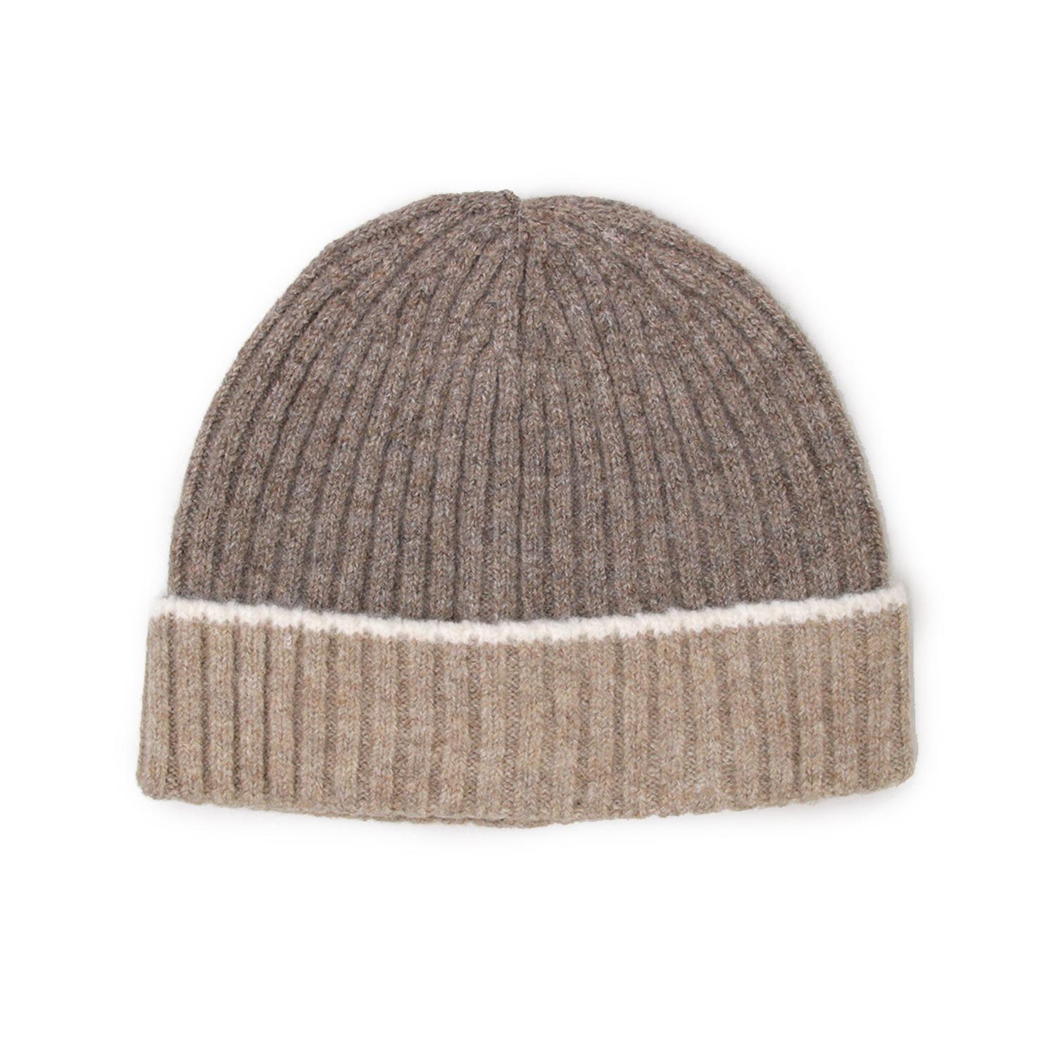 Gorro De Lana Bicolor Unisex Invierno Colores Casual-0