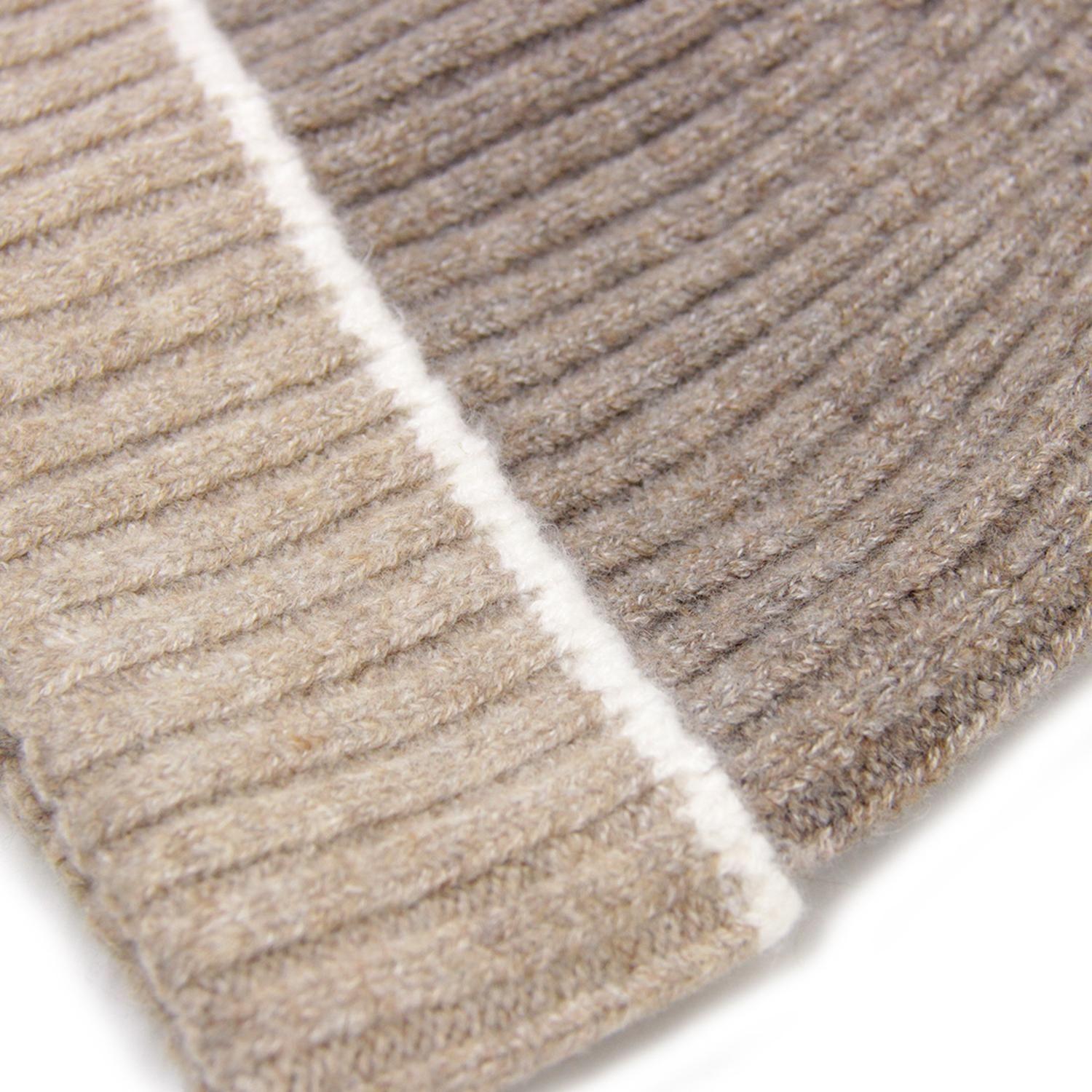 Gorro De Lana Bicolor Unisex Invierno Colores Casual-1
