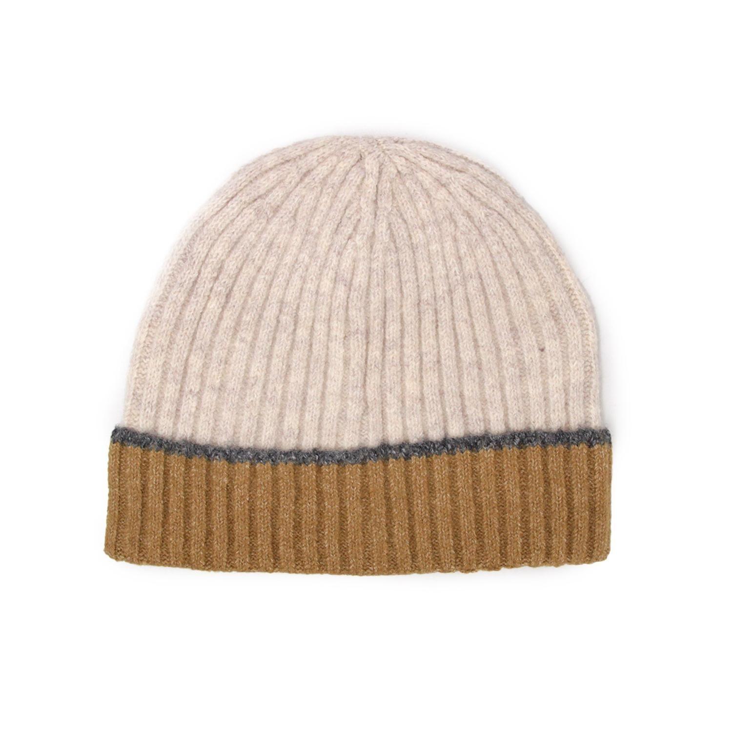 Gorro De Lana Bicolor Unisex Invierno Colores Casual-0