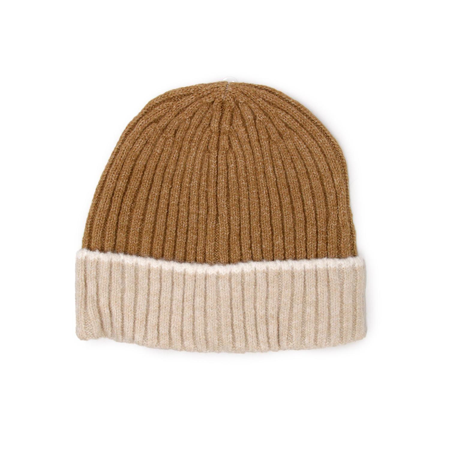 Gorro De Lana Bicolor Unisex Invierno Colores Casual-0