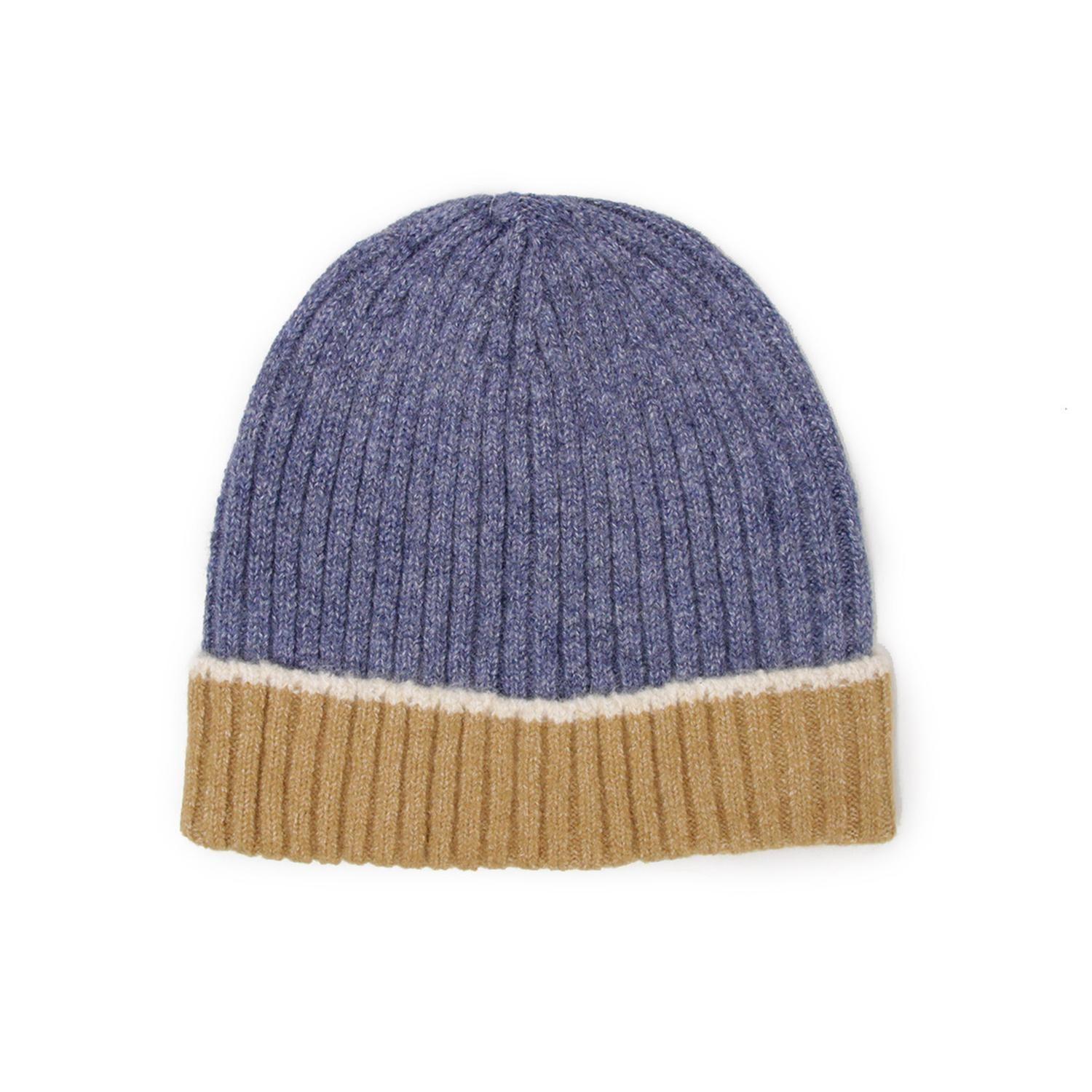 Gorro De Lana Bicolor Unisex Invierno Colores Casual-0