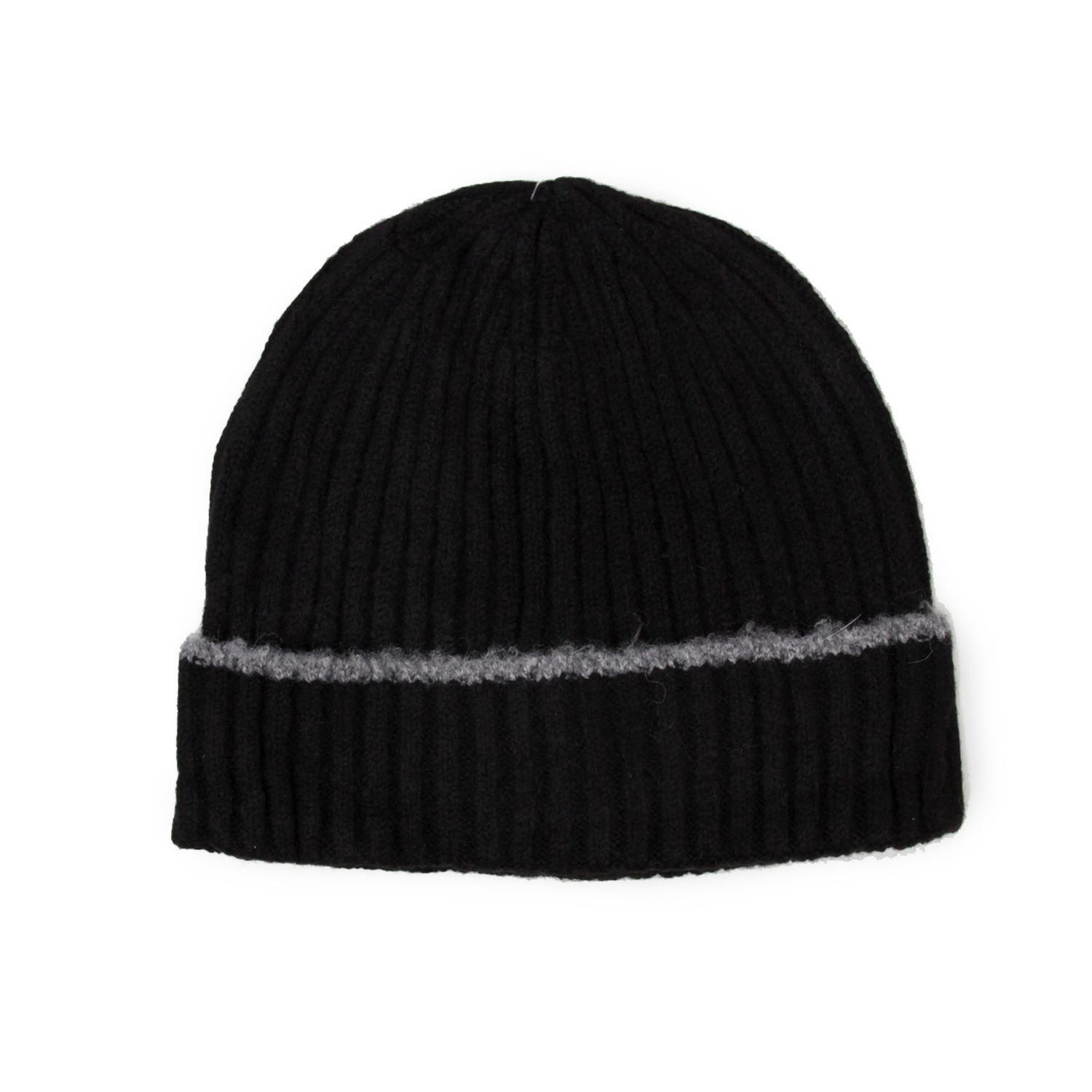 Gorro De Lana Bicolor Unisex Invierno Colores Casual-0