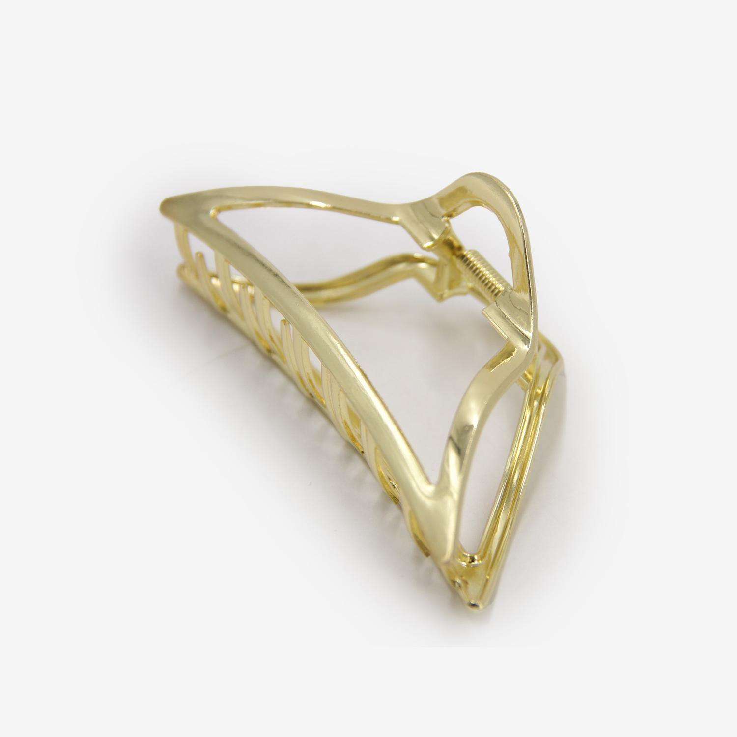 Pinche Traba Para Cabello piramide metalica-2