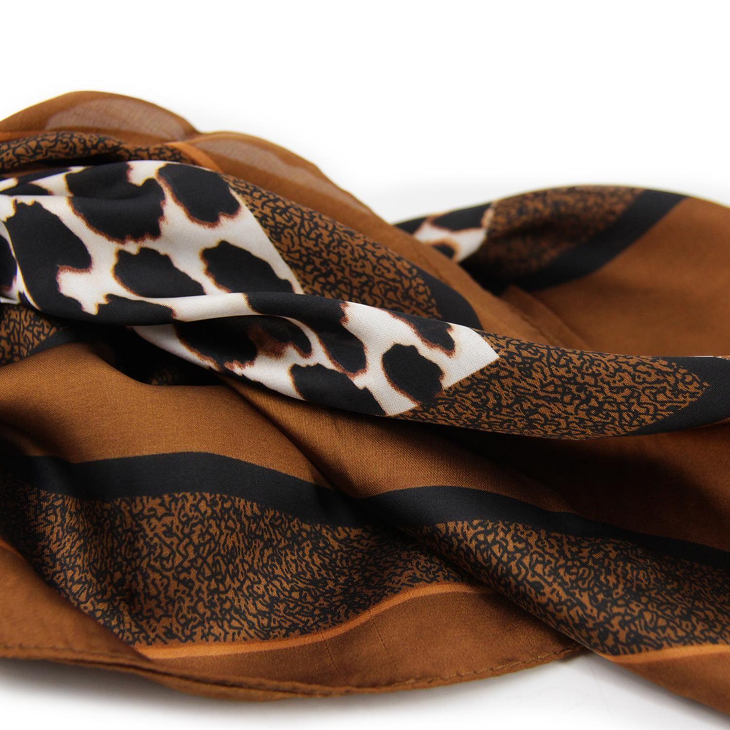 Pañuelo mediano estampado animal print-2