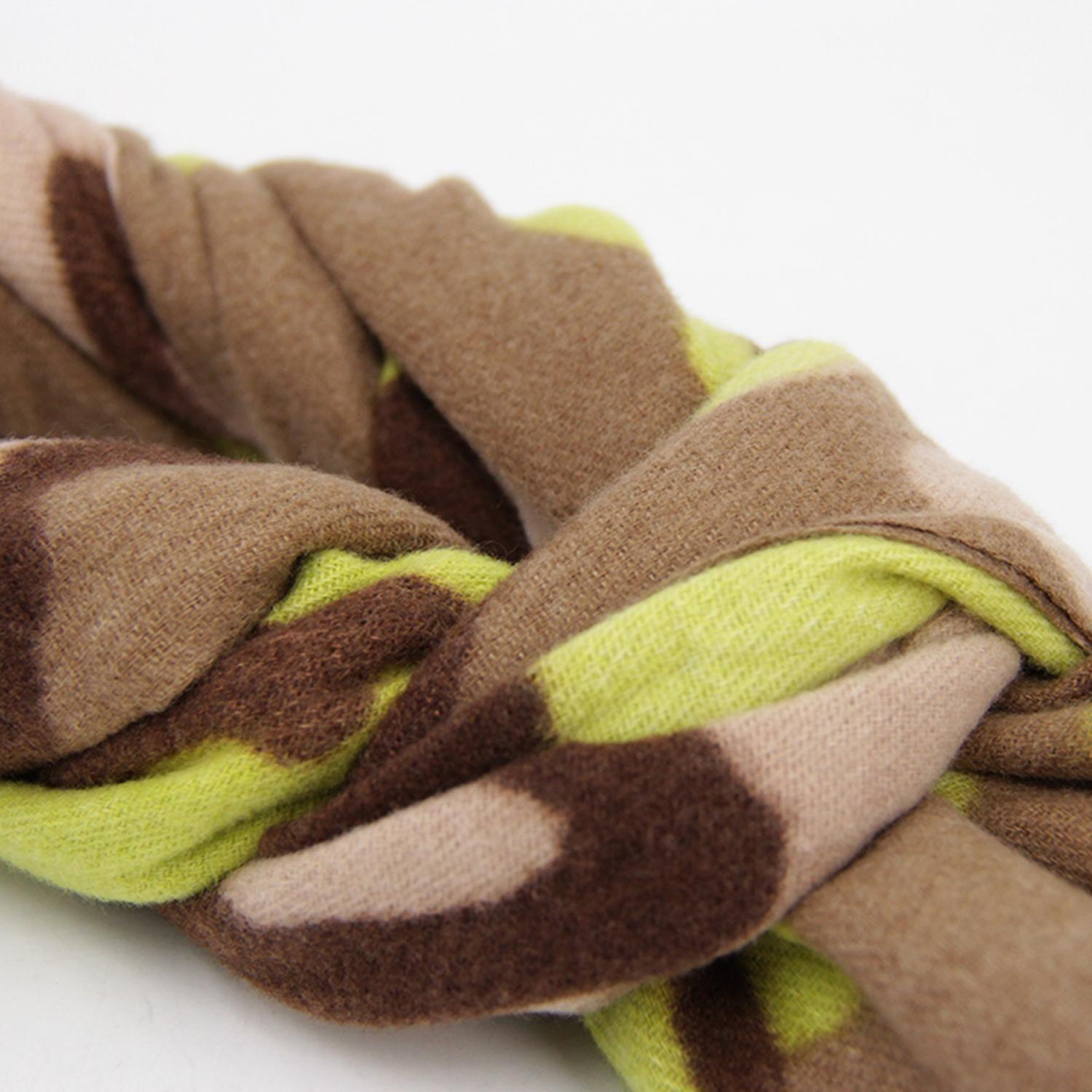 Bufanda Animal Print Colores Tipo Cashmere Suave Con Flecos-5