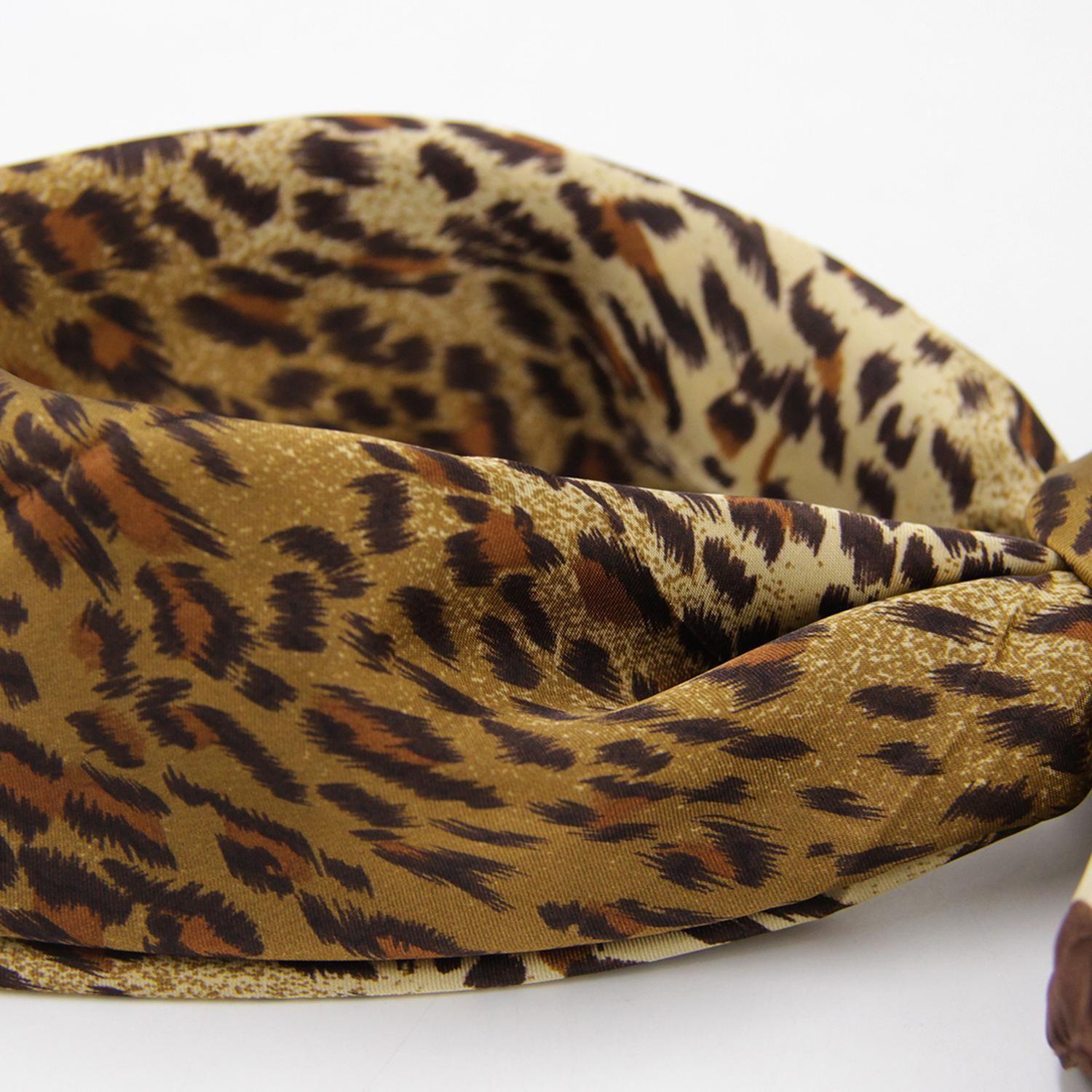 Pañuelo mediano print leopardo-3