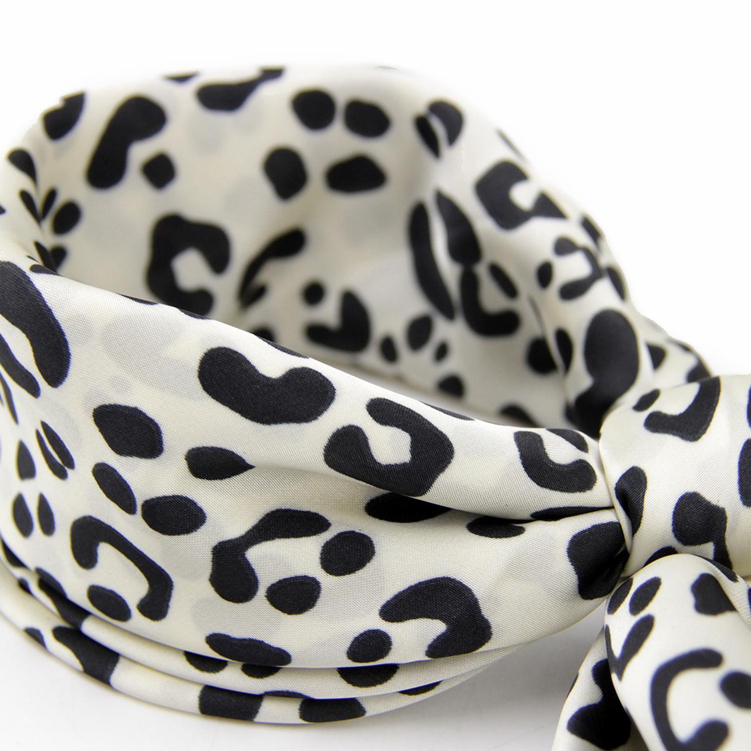 Pañuelo de satin animal print 303-3