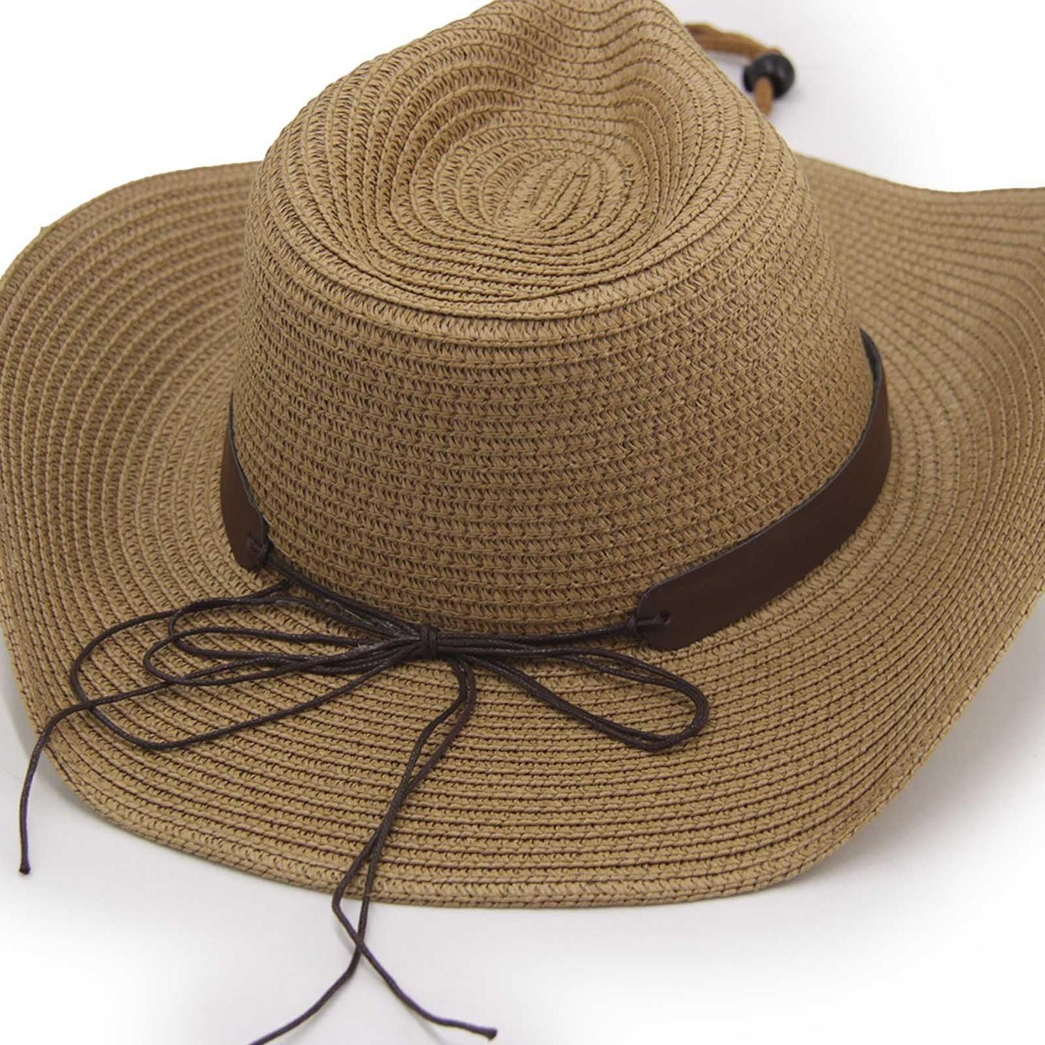 Sombrero vaquero cowboy rafia cinta con tachas - playa-festivales-moda-1