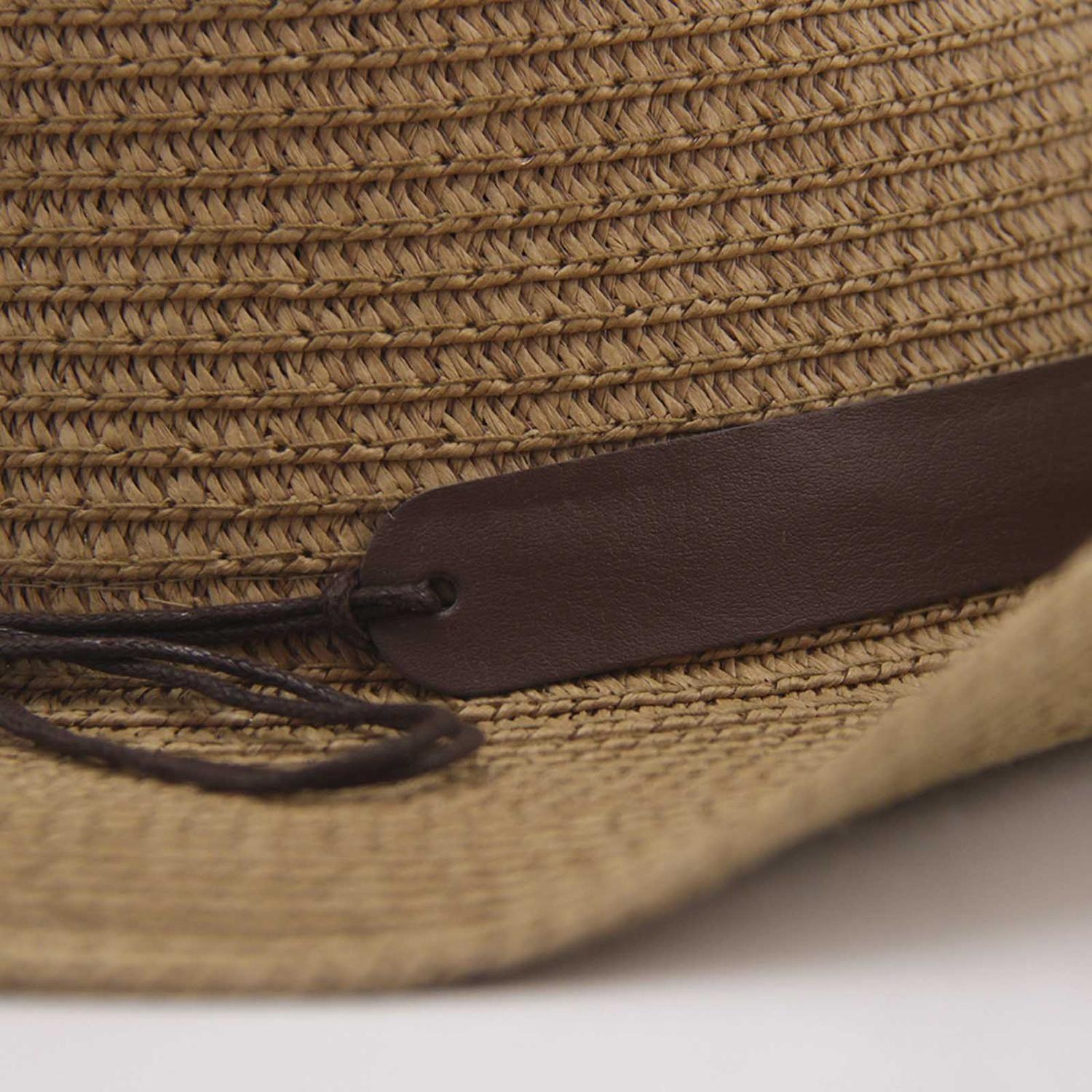 Sombrero vaquero cowboy rafia cinta con tachas - playa-festivales-moda-2