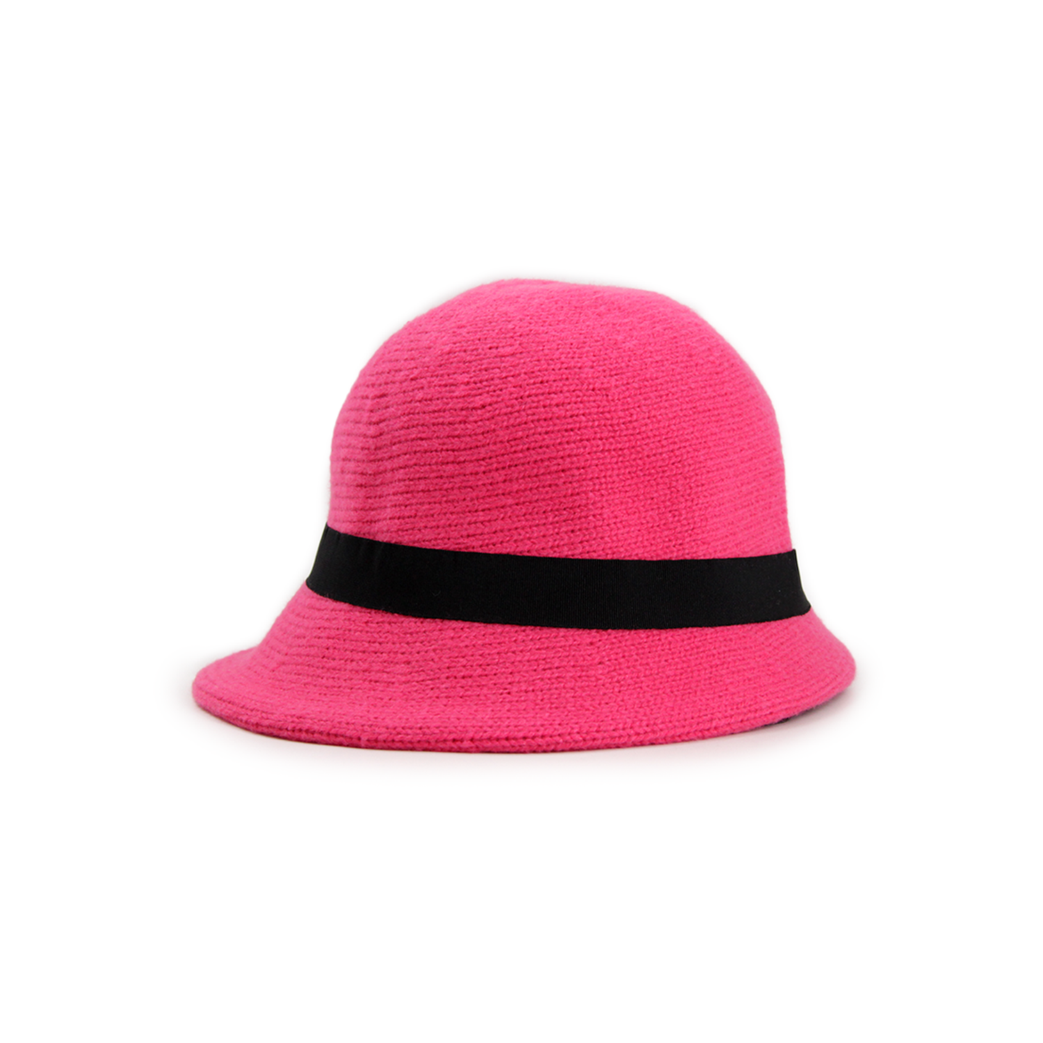 Sombrero de lana con cinta-0