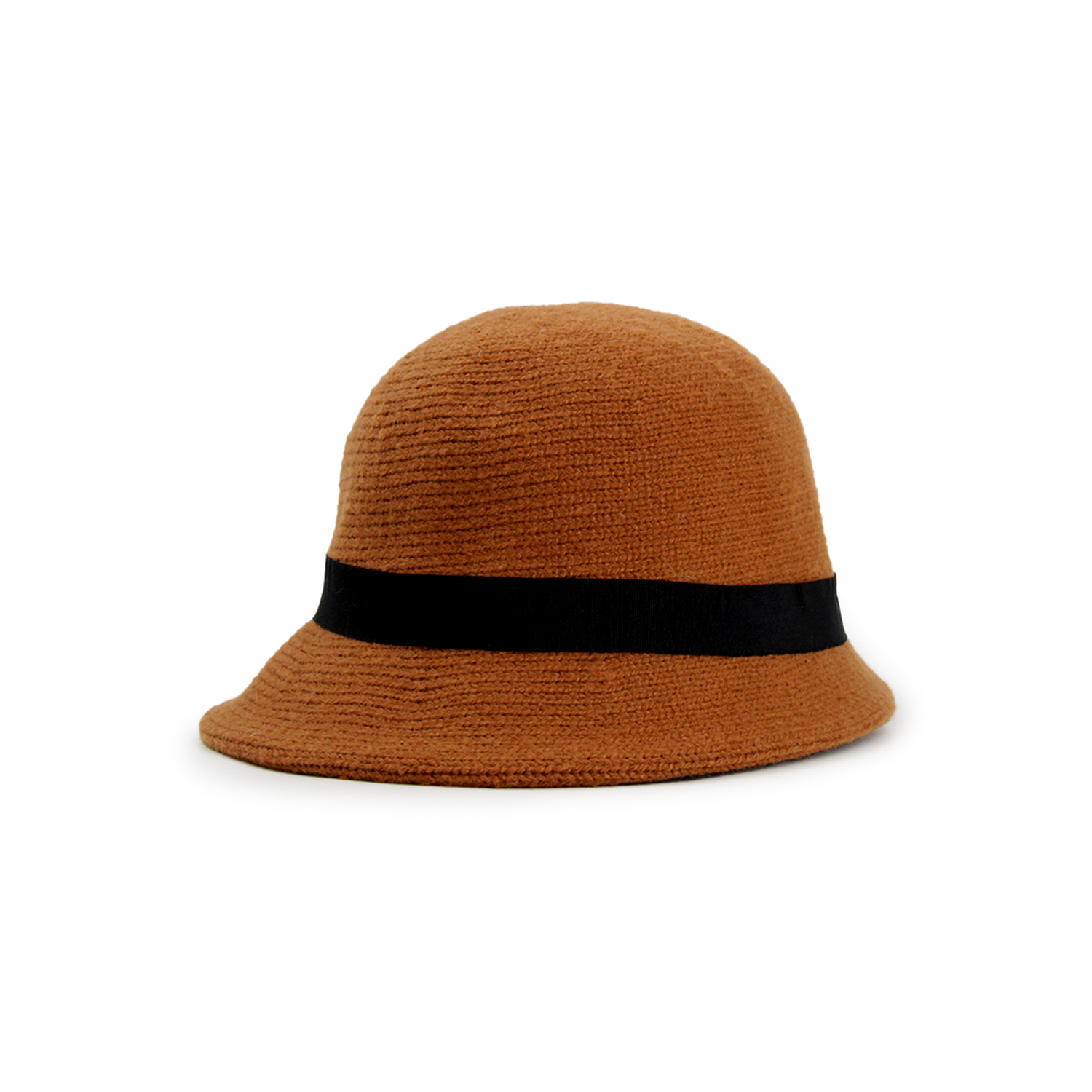 Sombrero de lana con cinta-0