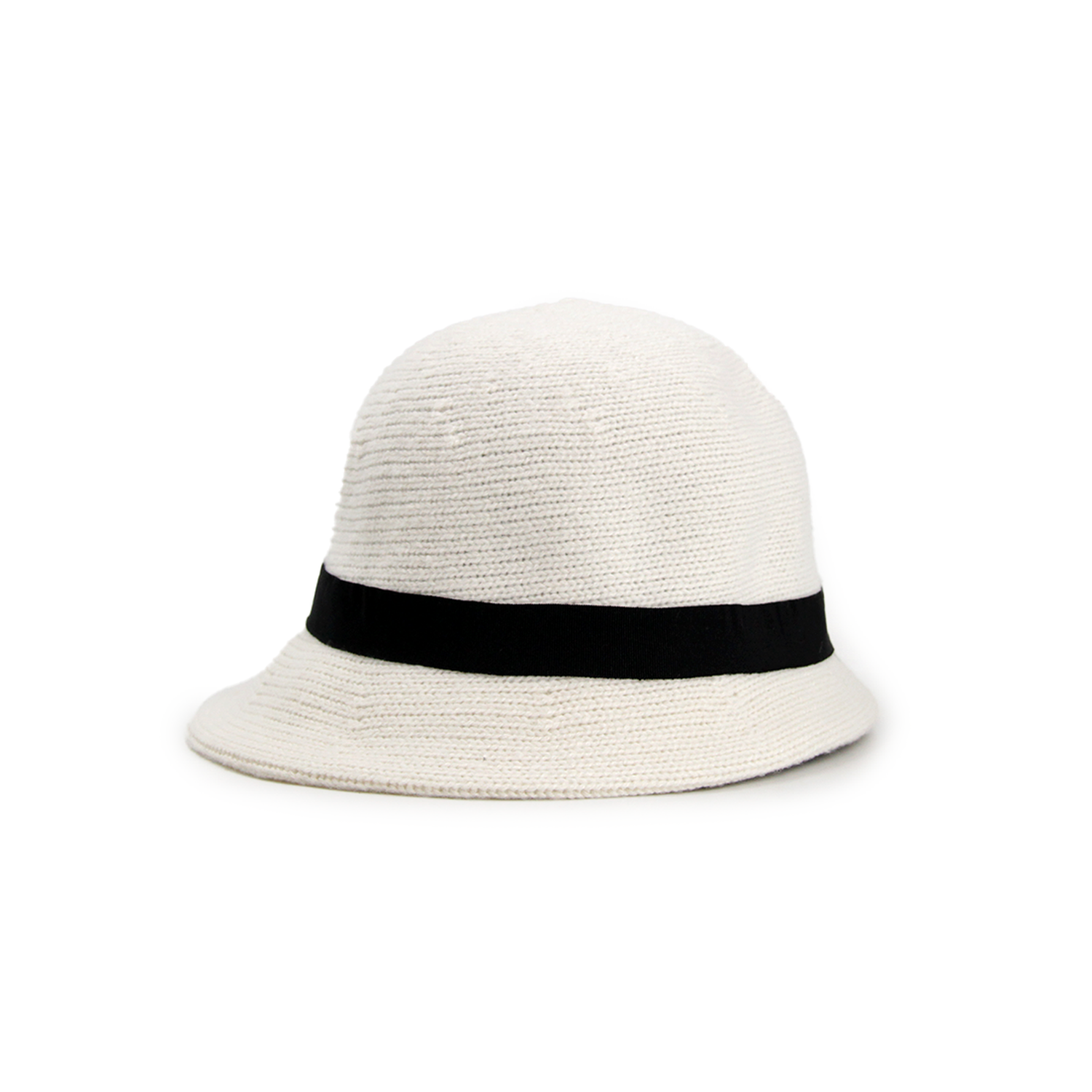 Sombrero de lana con cinta-0