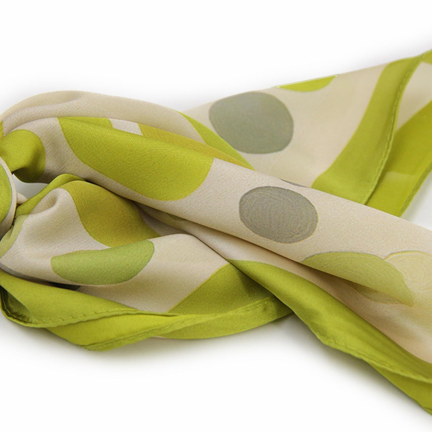 Pañuelo corto de mujer tipo seda 70x70 353-3